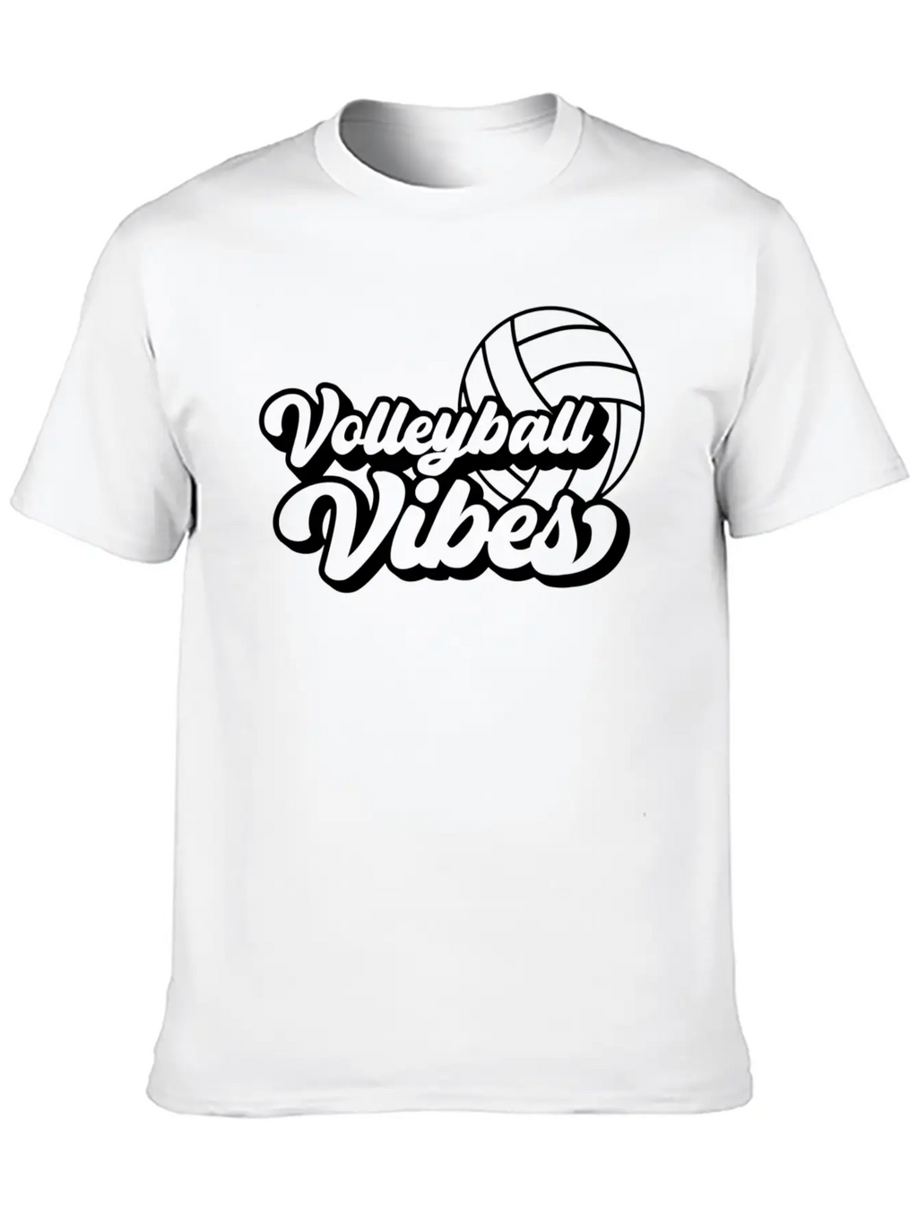Volleyball Game Day Vibes Volleyball Mom Mother'S Breathable Soft Cotton T-Shirt – Timeless Casual Look