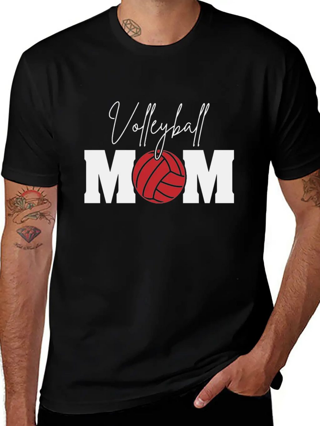 Volleyball Volleyball, Game, Mom, Mother, Mama Timeless Short Sleeve Tee – Comfy And Minimalist Design