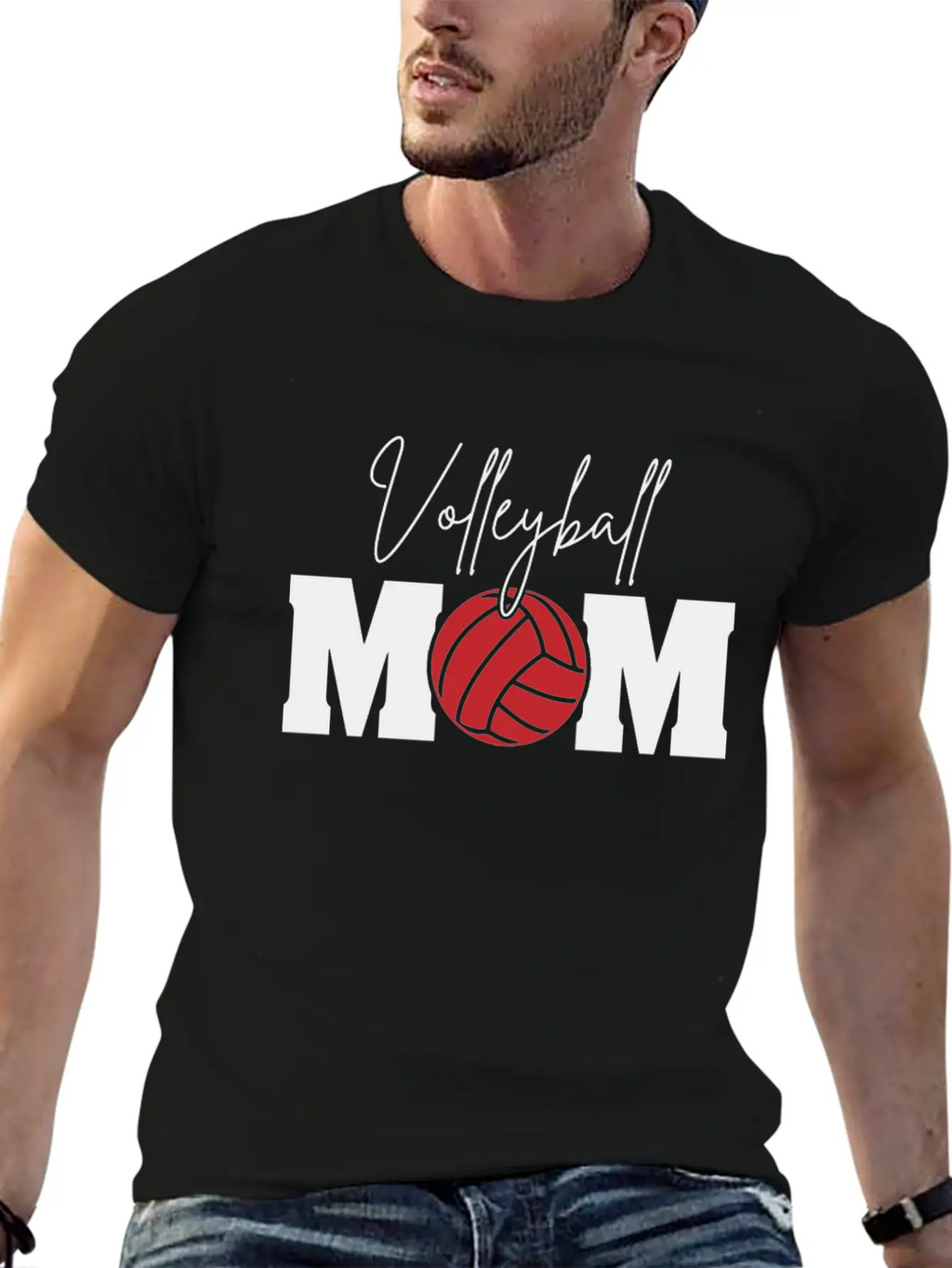 Volleyball Volleyball, Game, Mom, Mother, Mama Timeless Short Sleeve Tee – Comfy And Minimalist Design