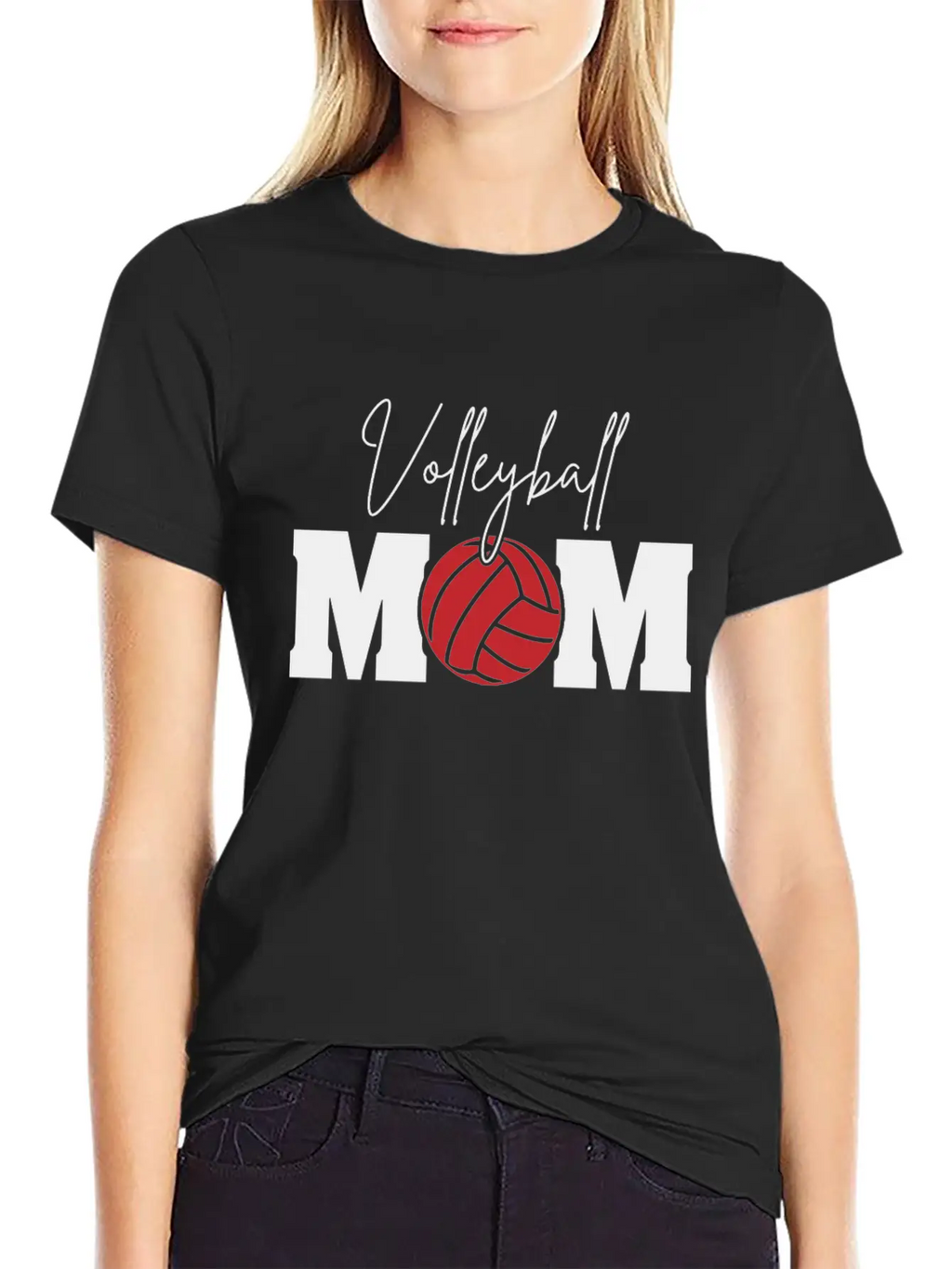 Volleyball Volleyball, Game, Mom, Mother, Mama Timeless Short Sleeve Tee – Comfy And Minimalist Design