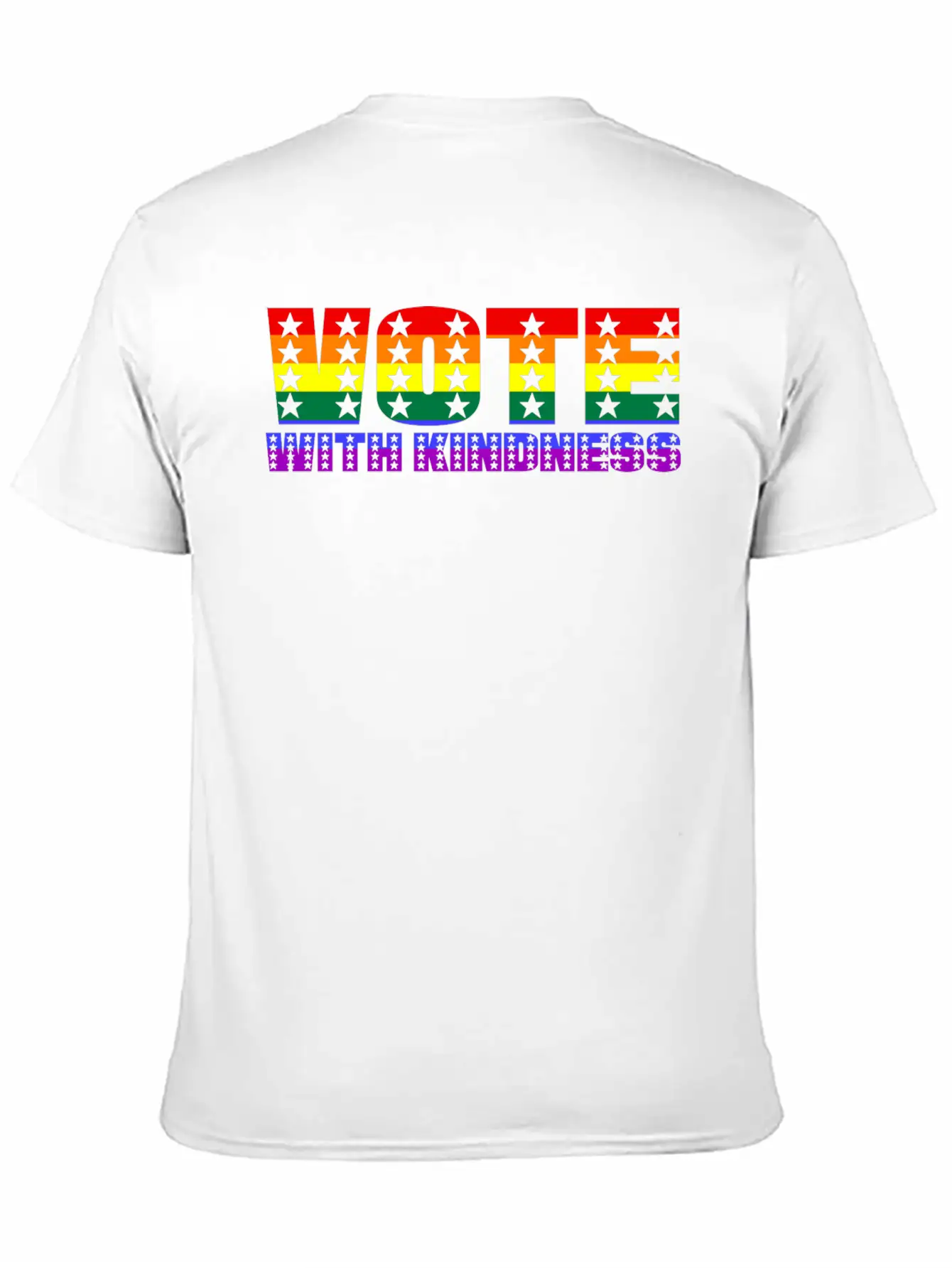 Vote With Kindness Basic Graphic T-Shirt – Daily Comfort In Soft Cotton