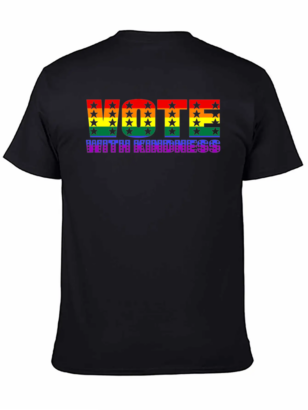 Vote With Kindness Basic Graphic T-Shirt – Daily Comfort In Soft Cotton