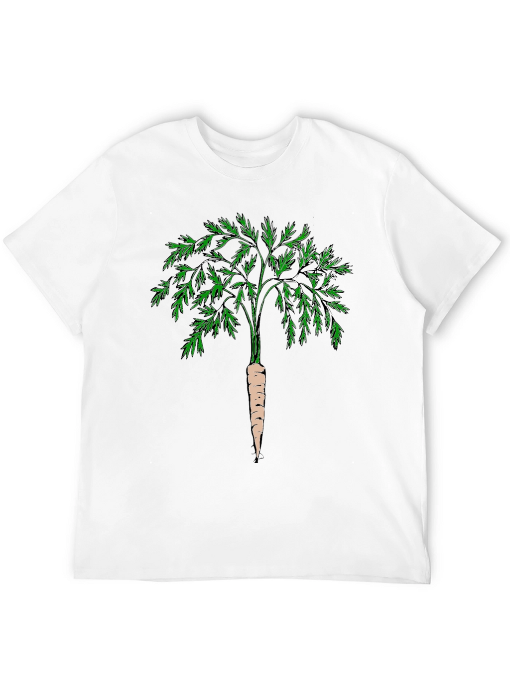 Carrot Tree Graphic Tee - Unique Nature Design