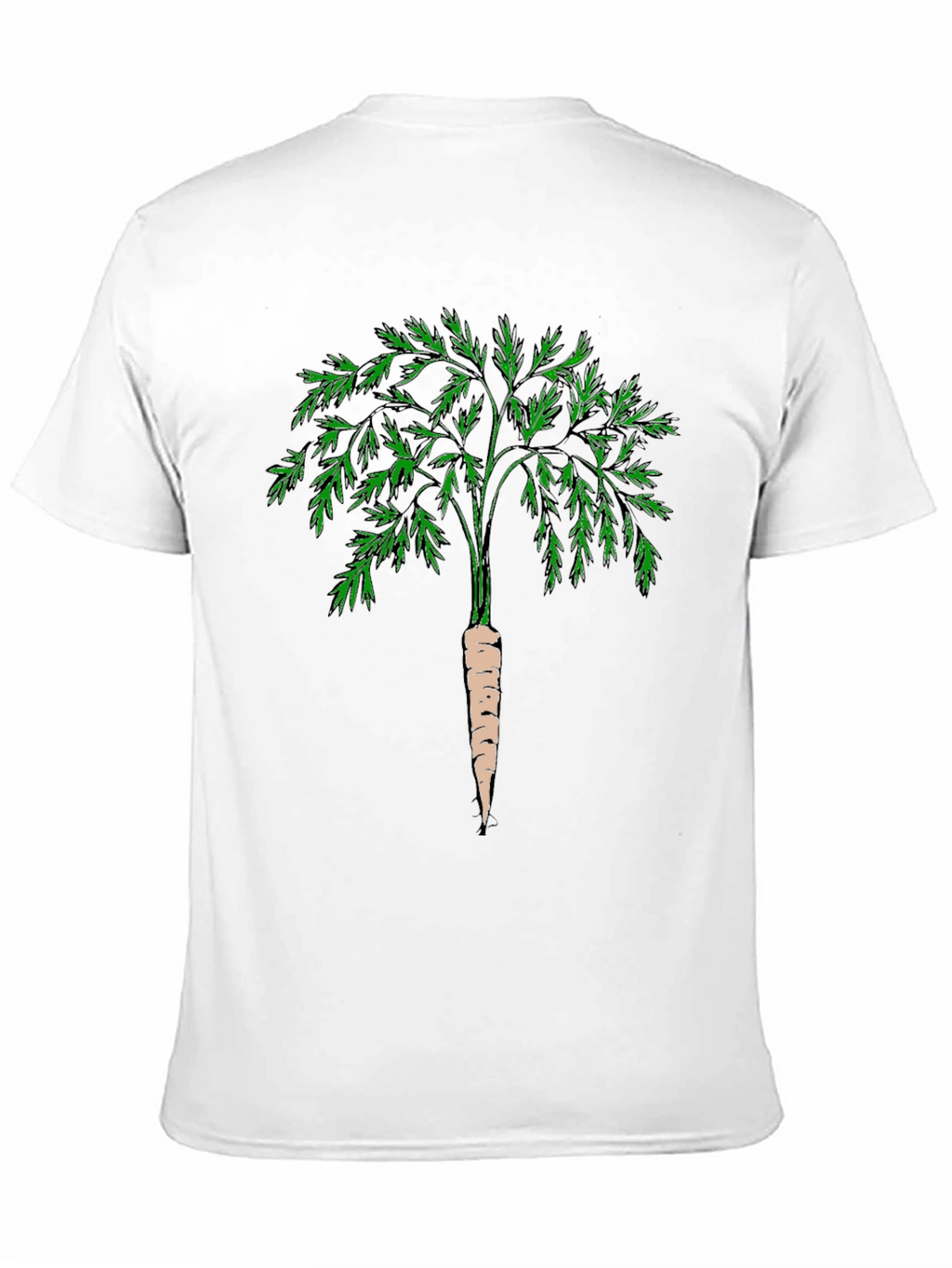 Carrot Tree Graphic Tee - Unique Nature Design