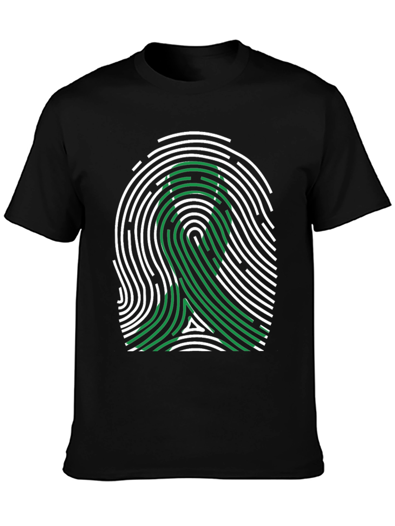 Awareness Ribbon Fingerprint T-Shirt