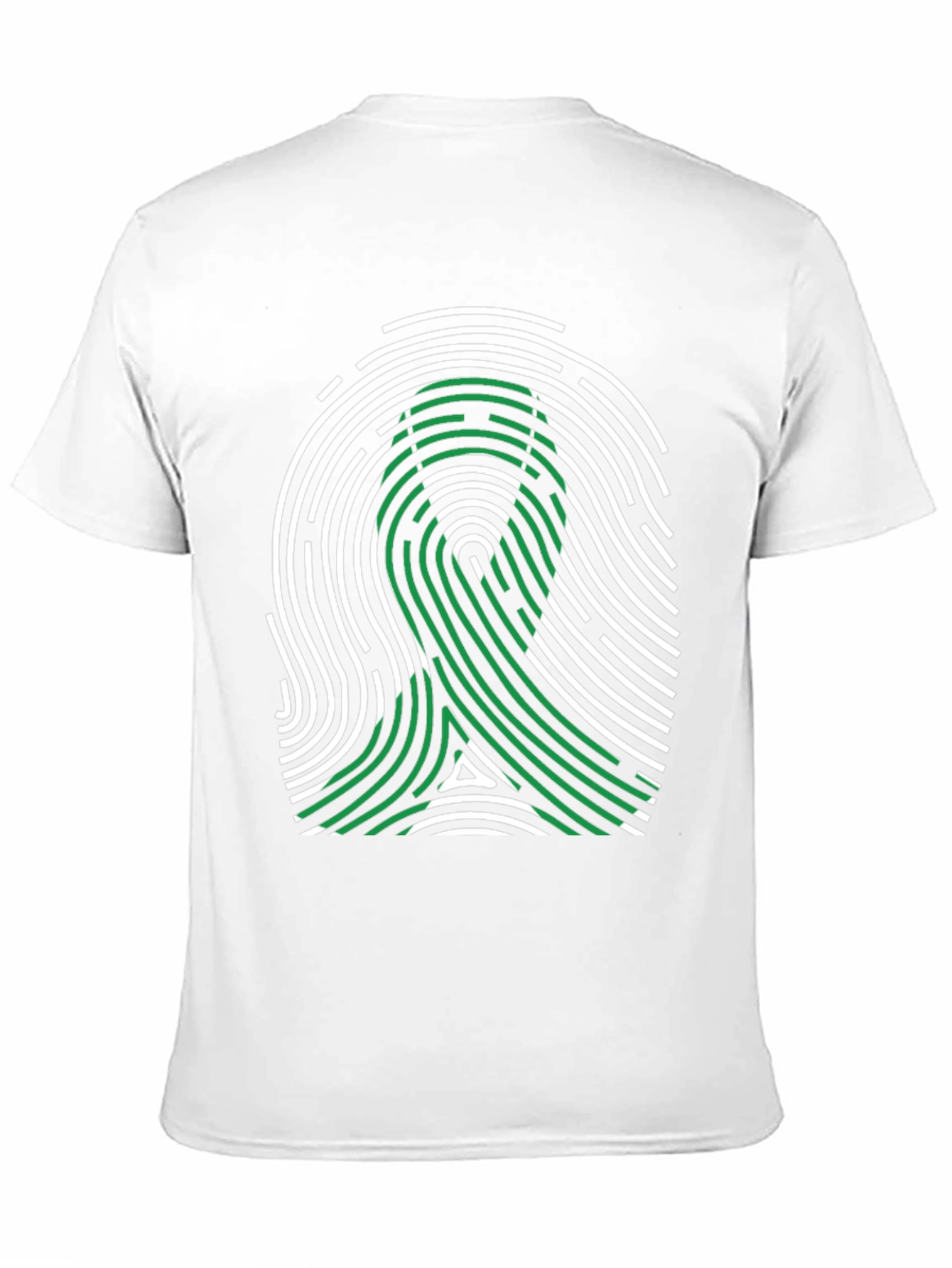 Awareness Ribbon Fingerprint T-Shirt