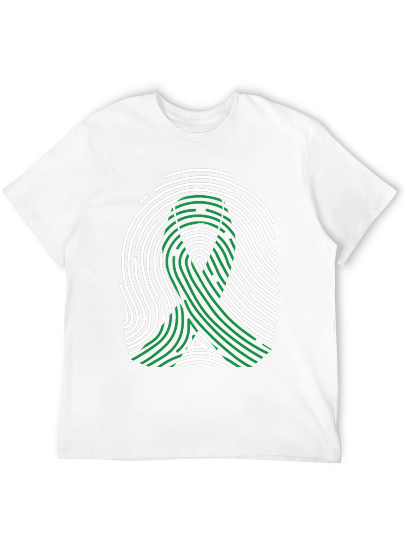 Awareness Ribbon Fingerprint T-Shirt