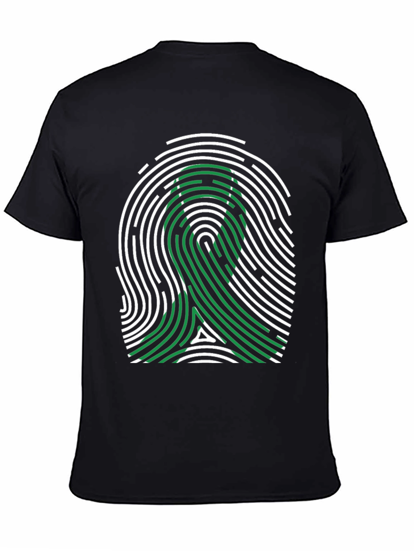 Awareness Ribbon Fingerprint T-Shirt