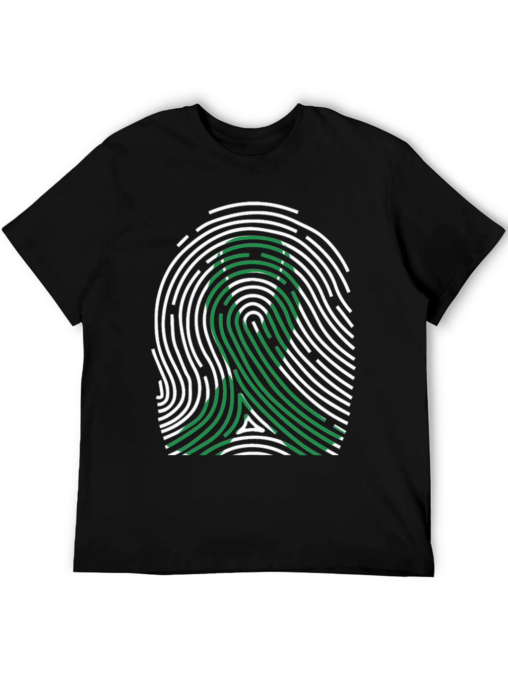 Awareness Ribbon Fingerprint T-Shirt