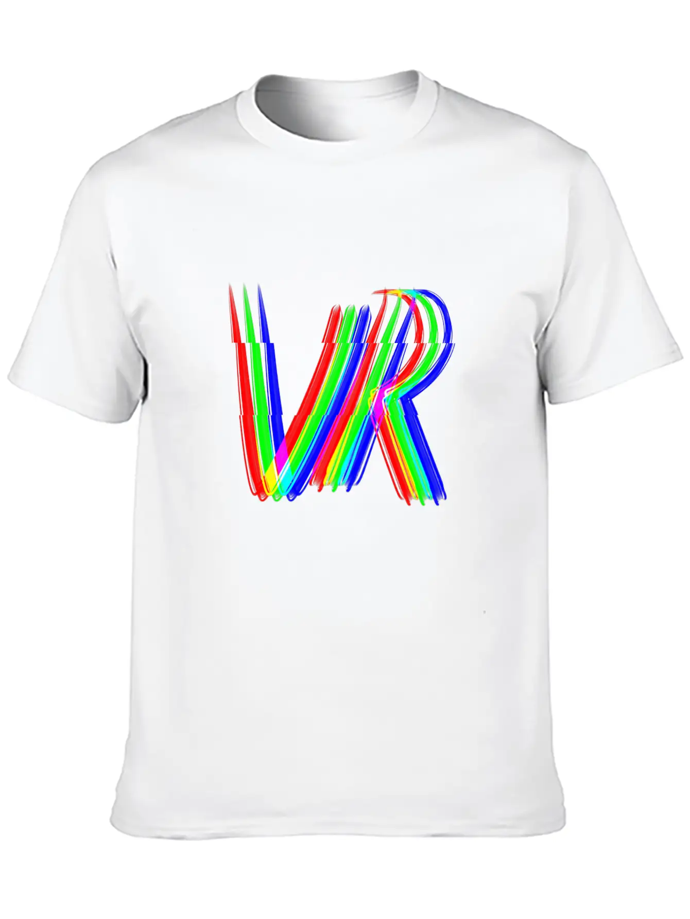 Vr 3d Effect Virtual Reality Gaming Gamble Essential Cotton Tee For Daily Outfits – Unisex Style