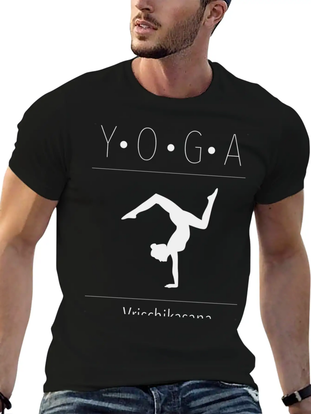 Vrischikasana Breathable Soft Cotton T-Shirt – Timeless Casual Look