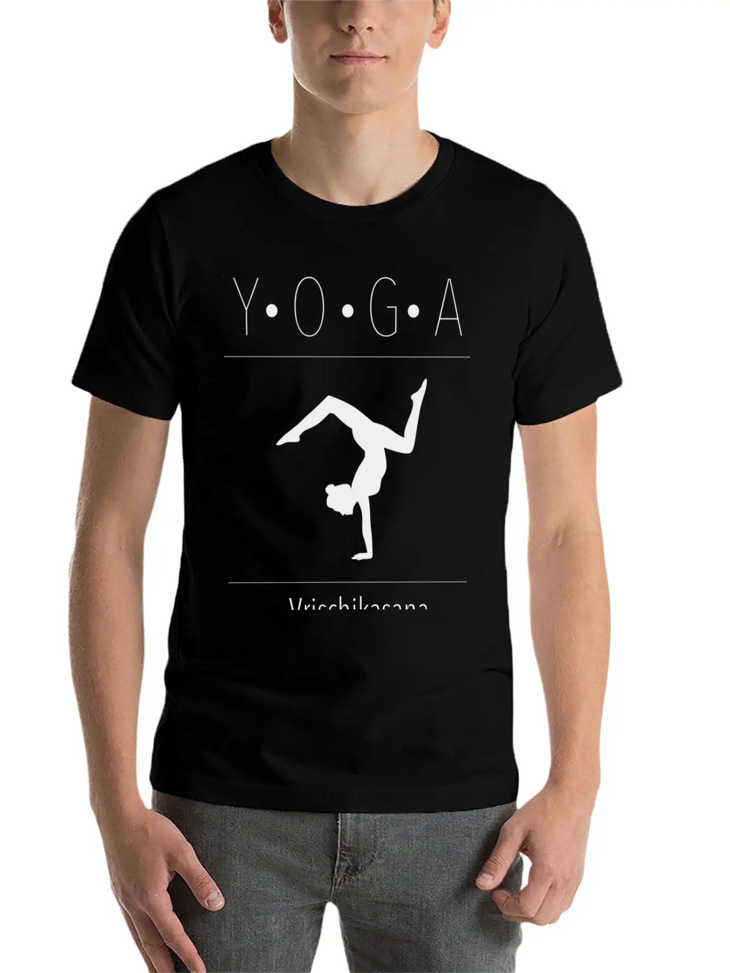 Vrischikasana Breathable Soft Cotton T-Shirt – Timeless Casual Look