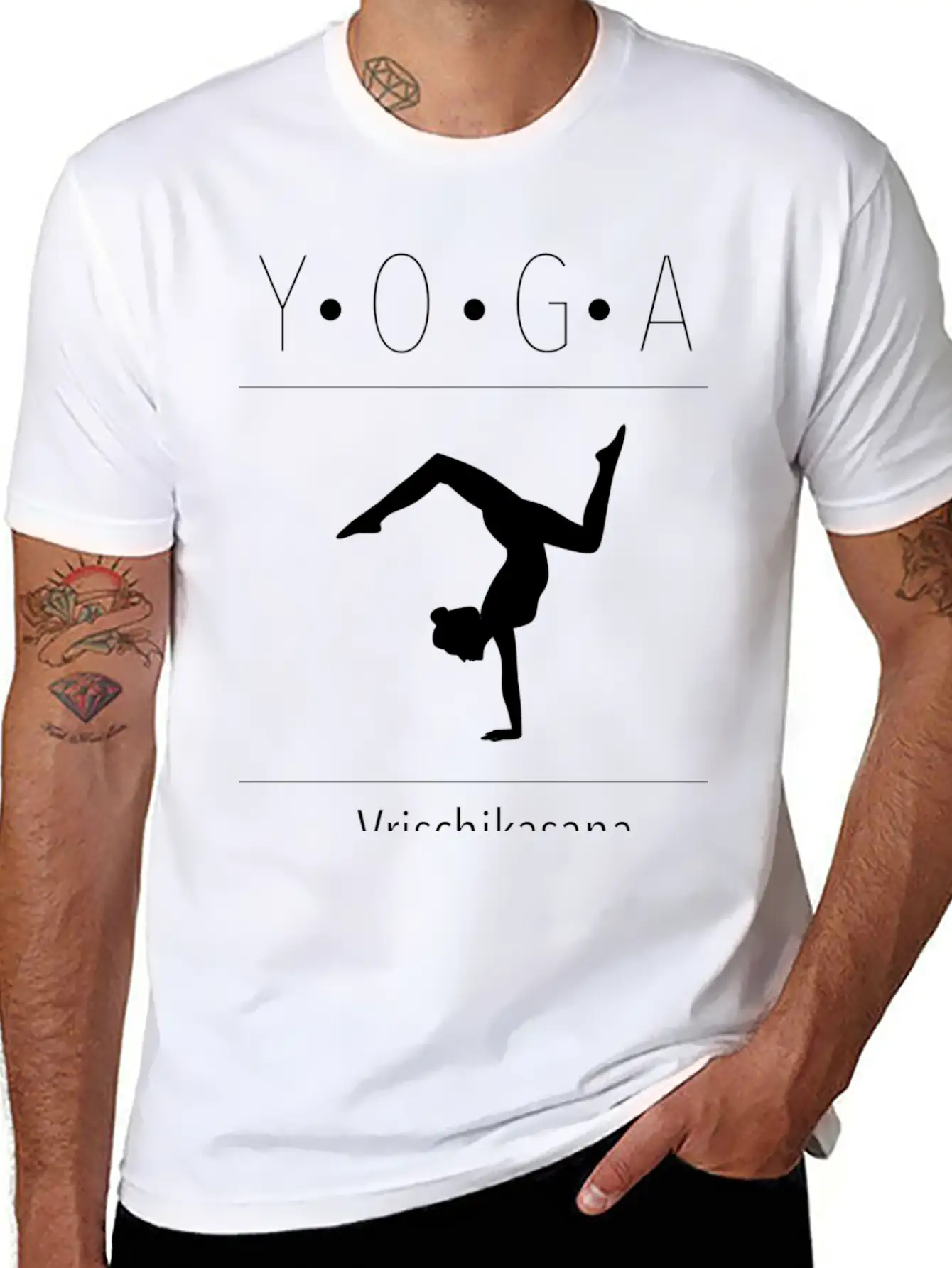 Vrischikasana Breathable Soft Cotton T-Shirt – Timeless Casual Look