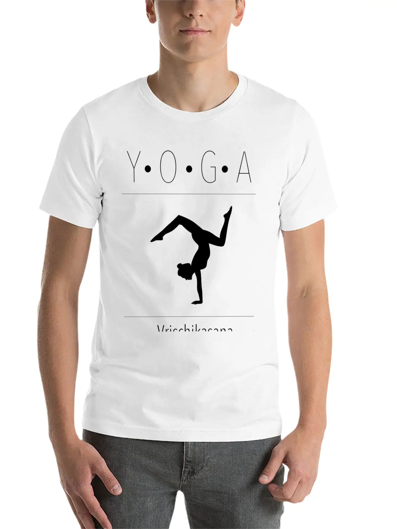 Vrischikasana Breathable Soft Cotton T-Shirt – Timeless Casual Look