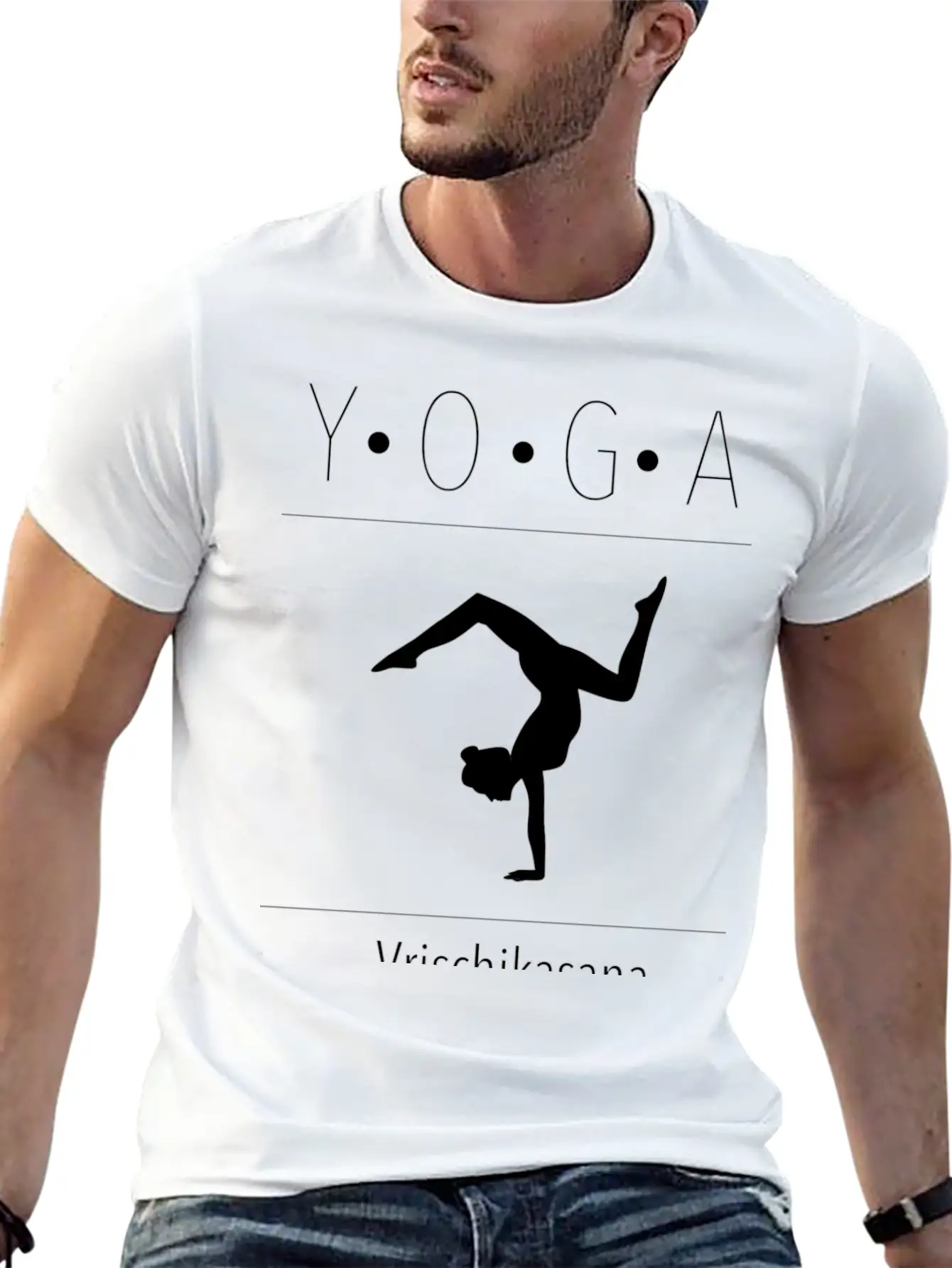 Vrischikasana Breathable Soft Cotton T-Shirt – Timeless Casual Look