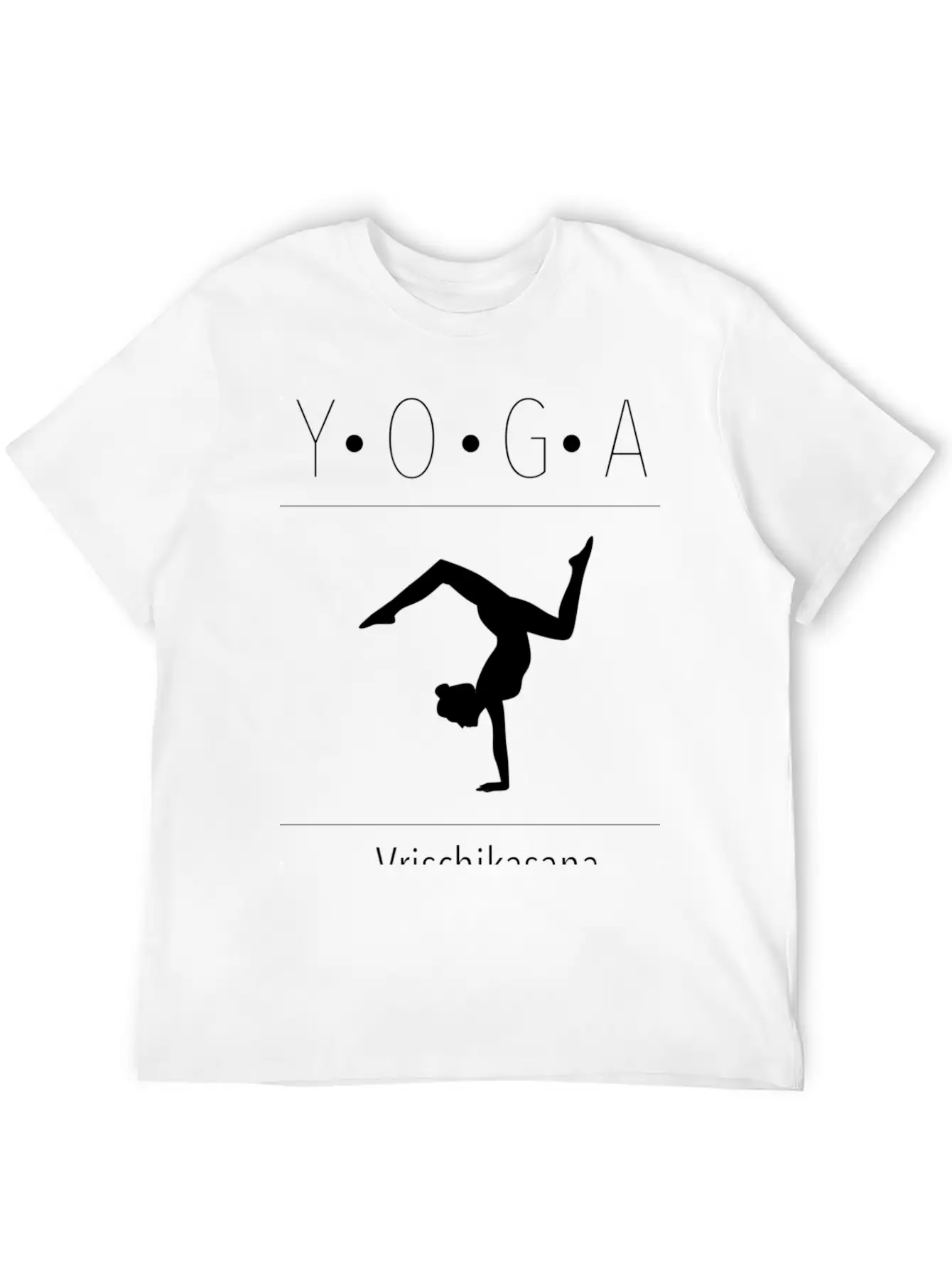 Vrischikasana Stylish Everyday T-Shirt – Unisex Basic Cotton Tee