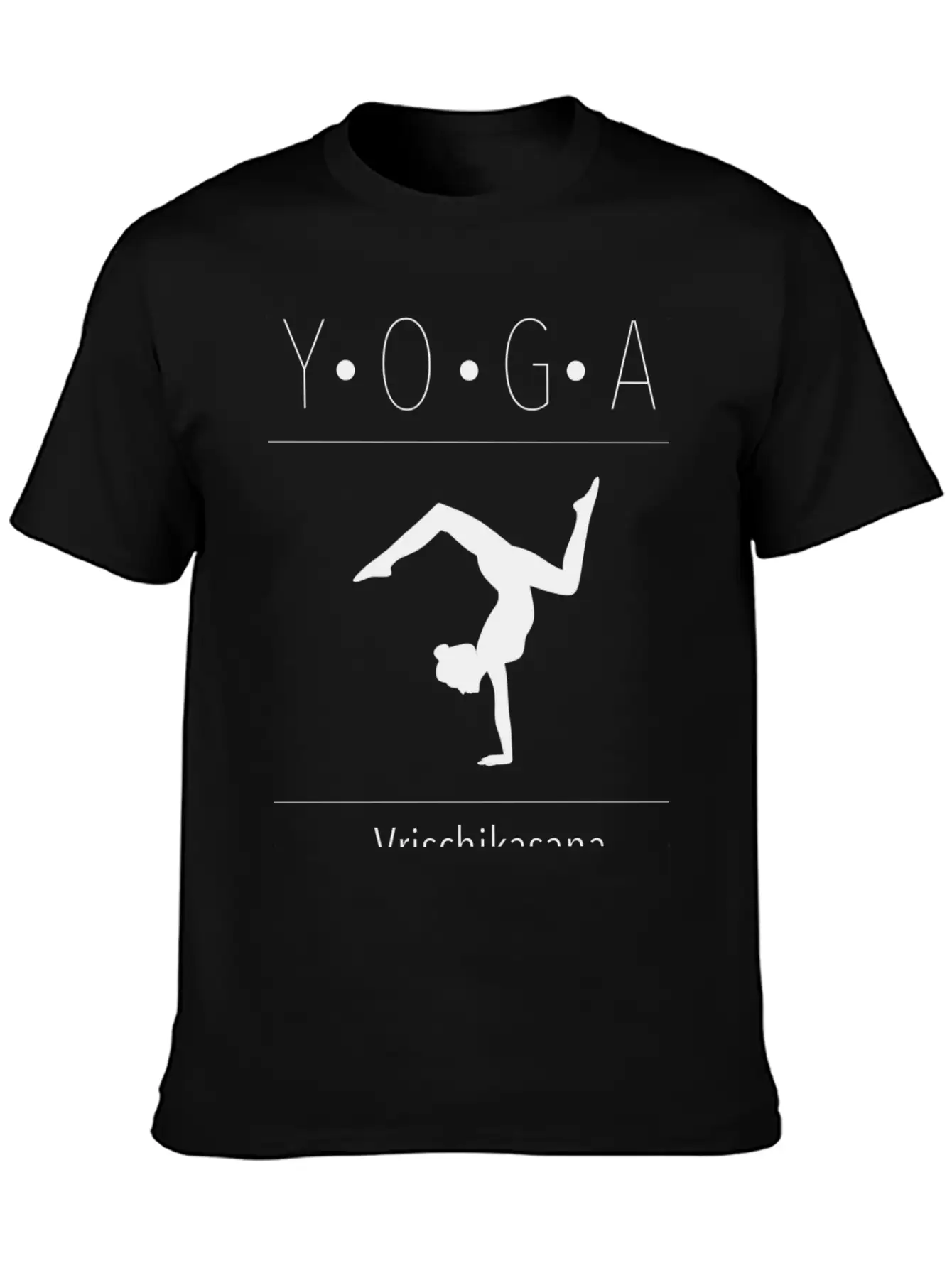 Vrischikasana Stylish Everyday T-Shirt – Unisex Basic Cotton Tee