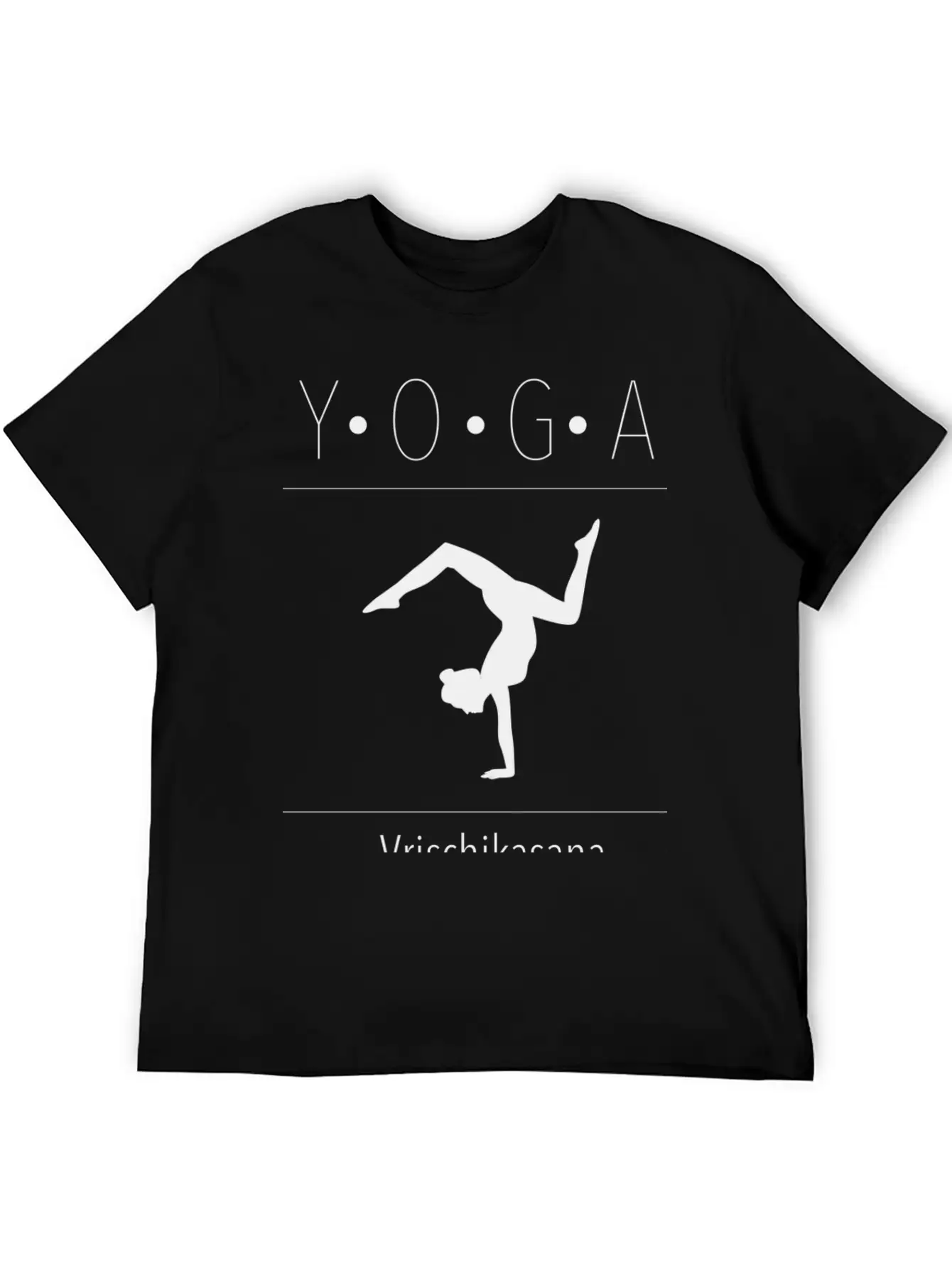 Vrischikasana Stylish Everyday T-Shirt – Unisex Basic Cotton Tee
