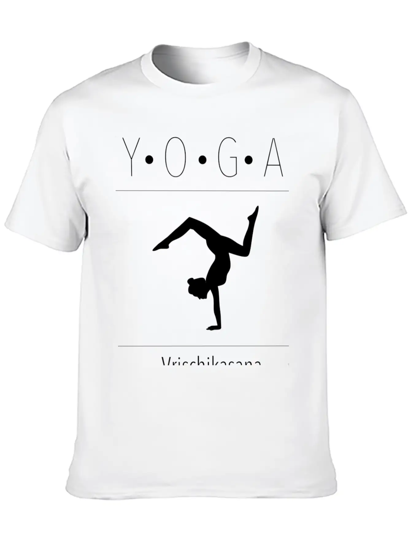 Vrischikasana Stylish Everyday T-Shirt – Unisex Basic Cotton Tee