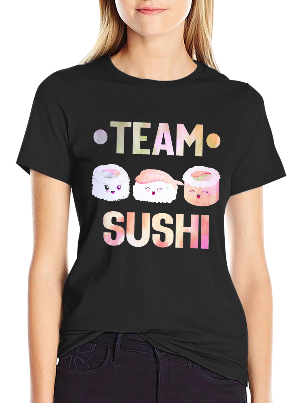 Team Sushi Graphic T-Shirt - Cute Japanese Food Tee