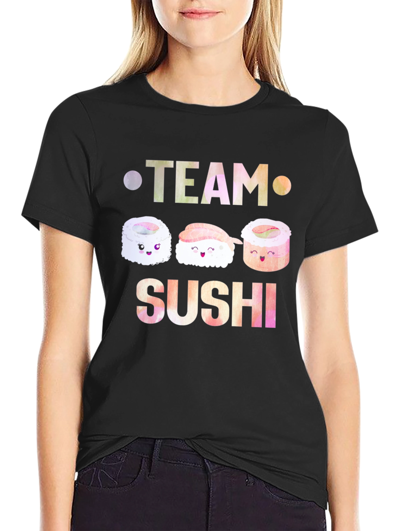 Team Sushi Graphic T-Shirt - Cute Japanese Food Tee