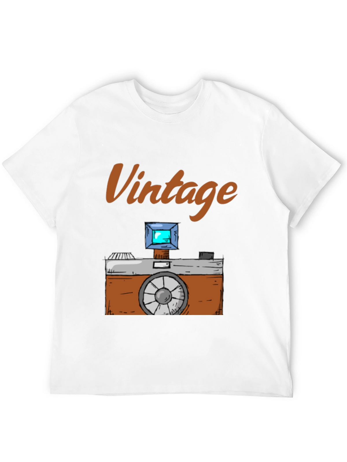 Vintage Camera Graphic T-Shirt
