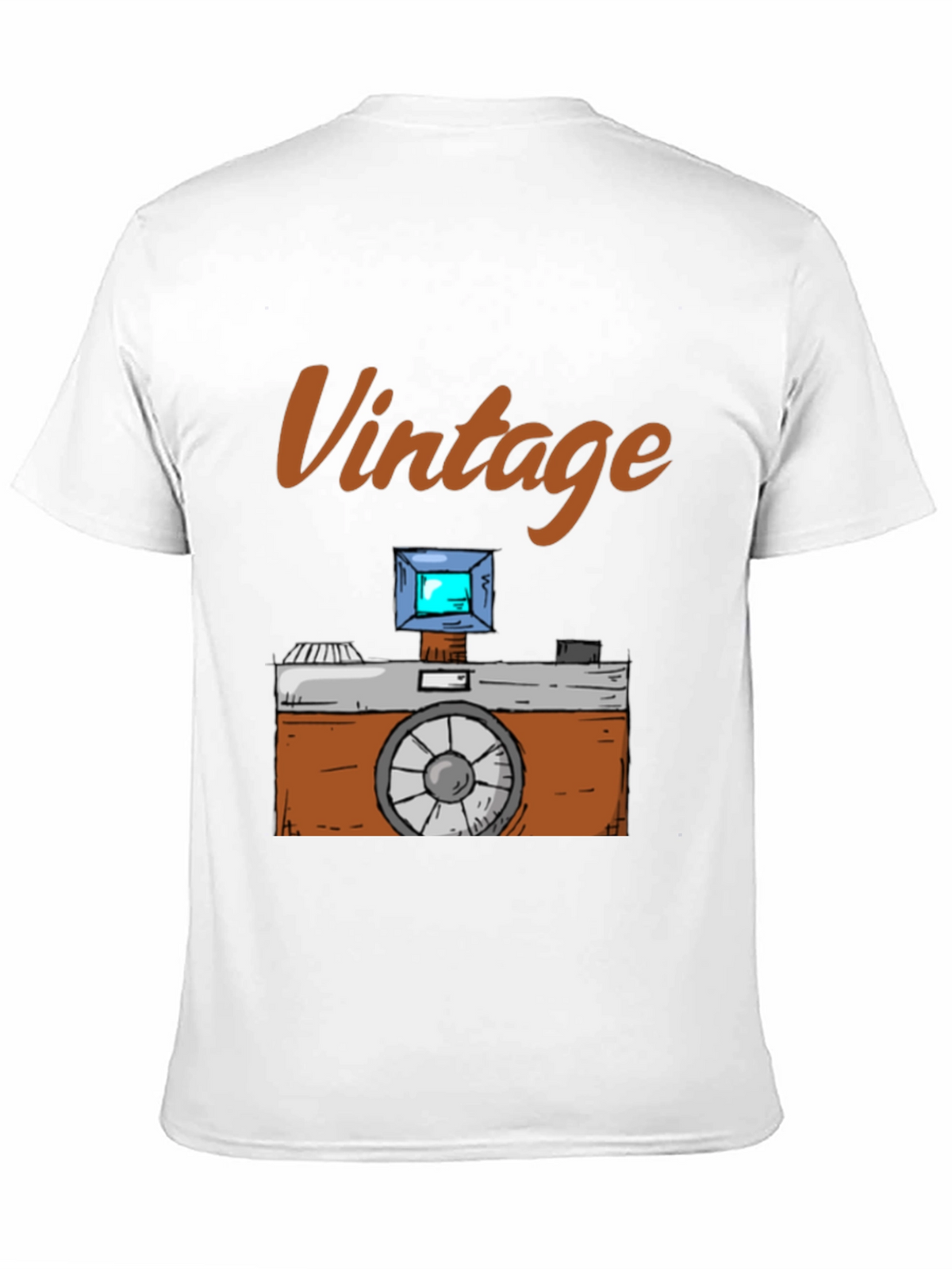 Vintage Camera Graphic T-Shirt
