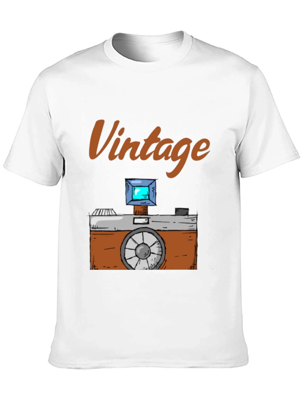 Vintage Camera Graphic T-Shirt