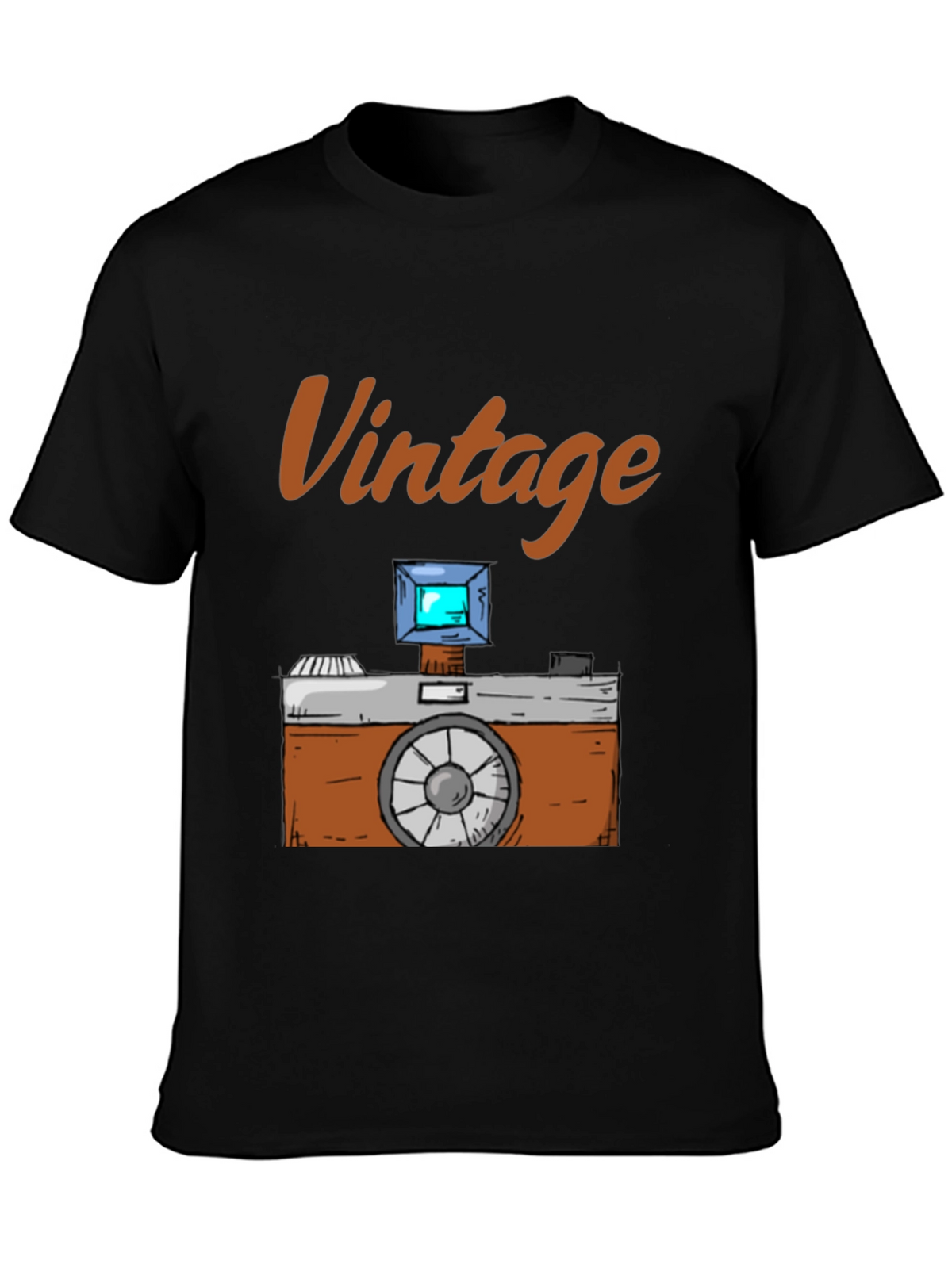 Vintage Camera Graphic T-Shirt