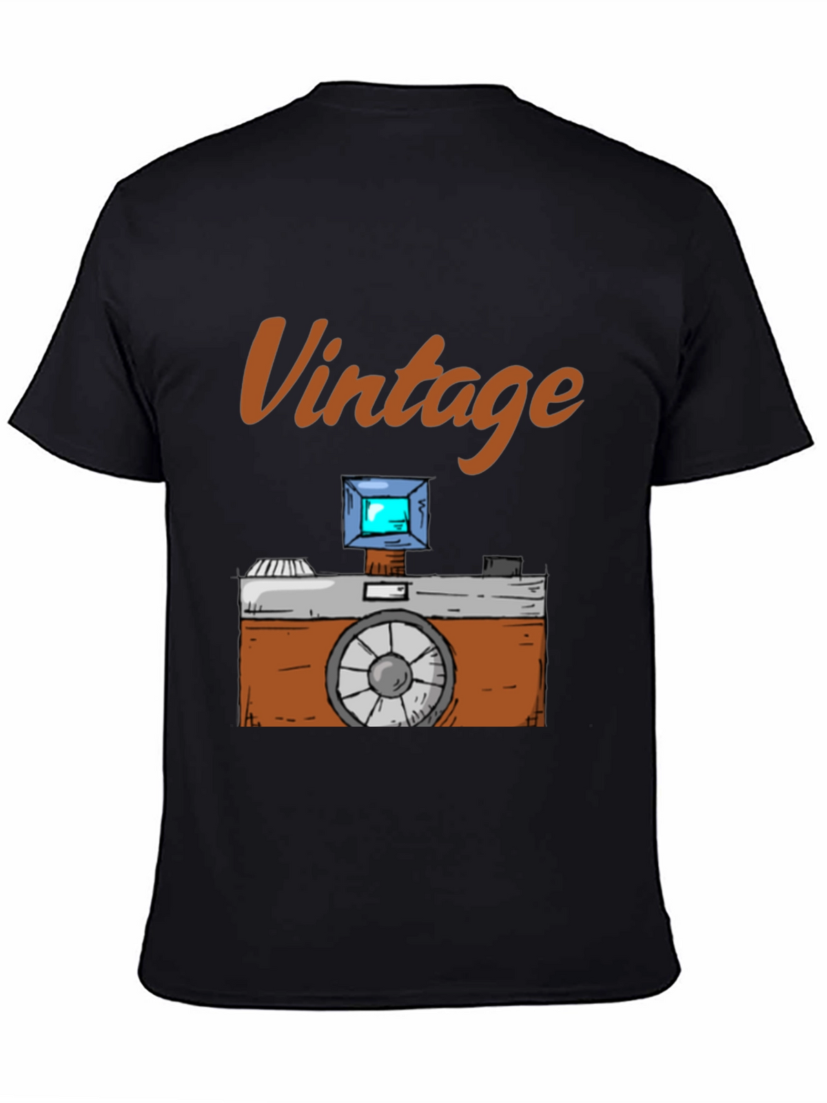 Vintage Camera Graphic T-Shirt