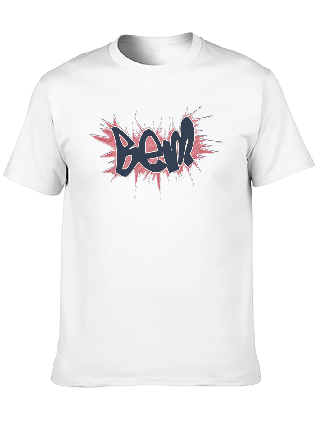 Bem Graffiti Style Black T-Shirt