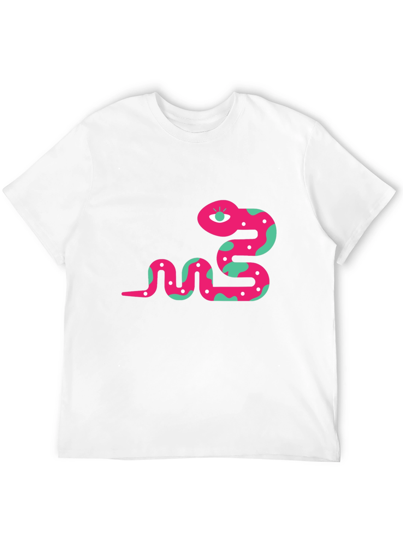 Funky Snake Graphic Tee - Black
