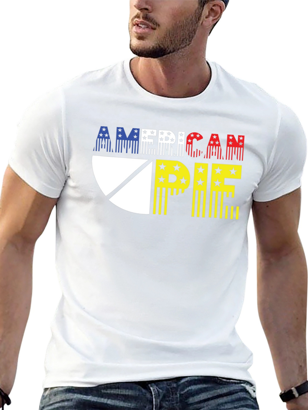 American Pie Graphic Print T-Shirt