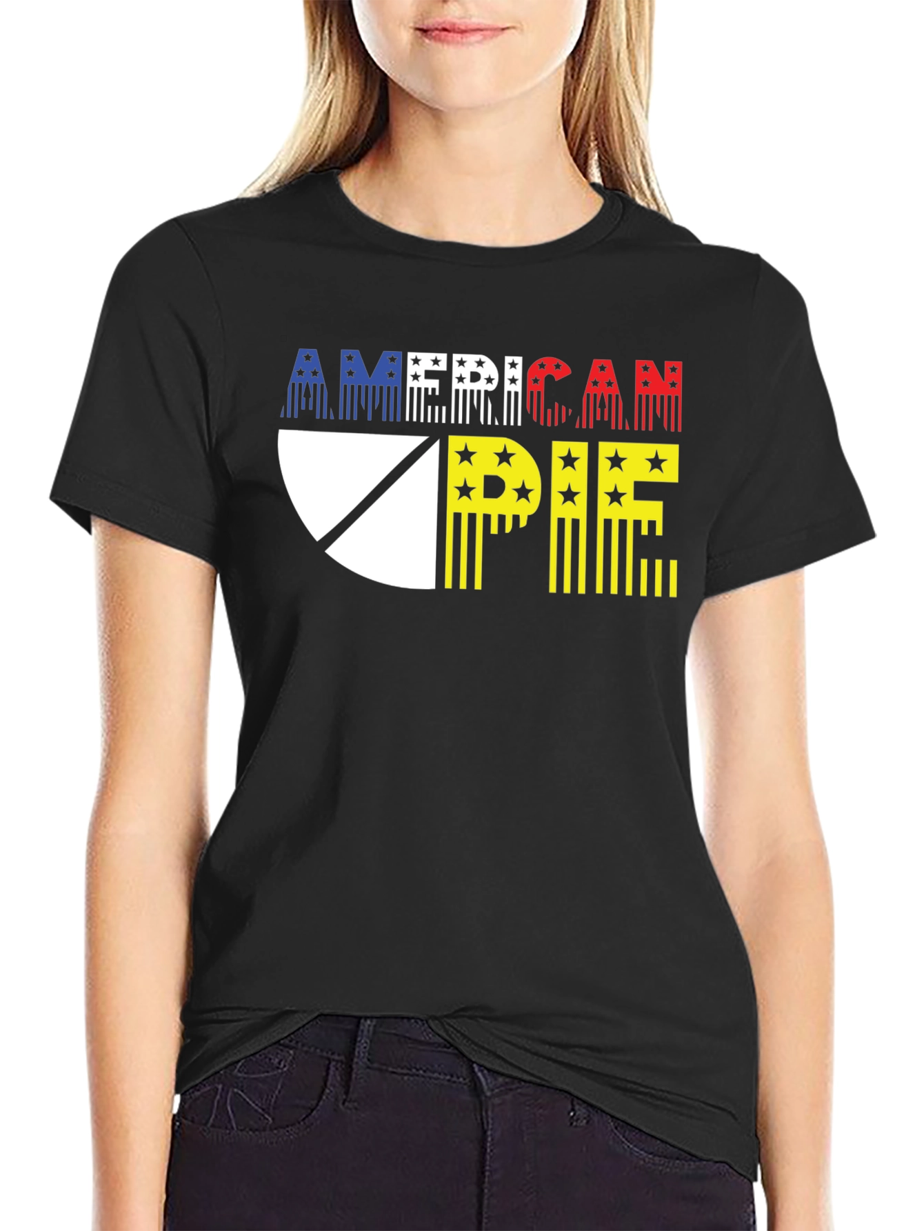American Pie Graphic Print T-Shirt