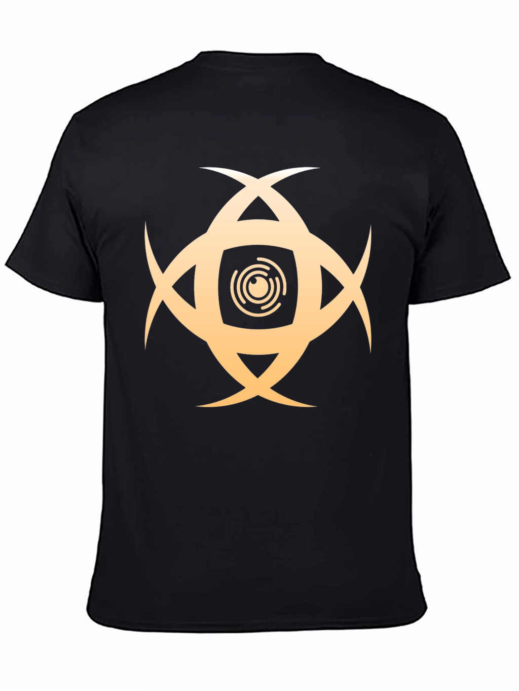 Eye Symbol Graphic Black T-Shirt