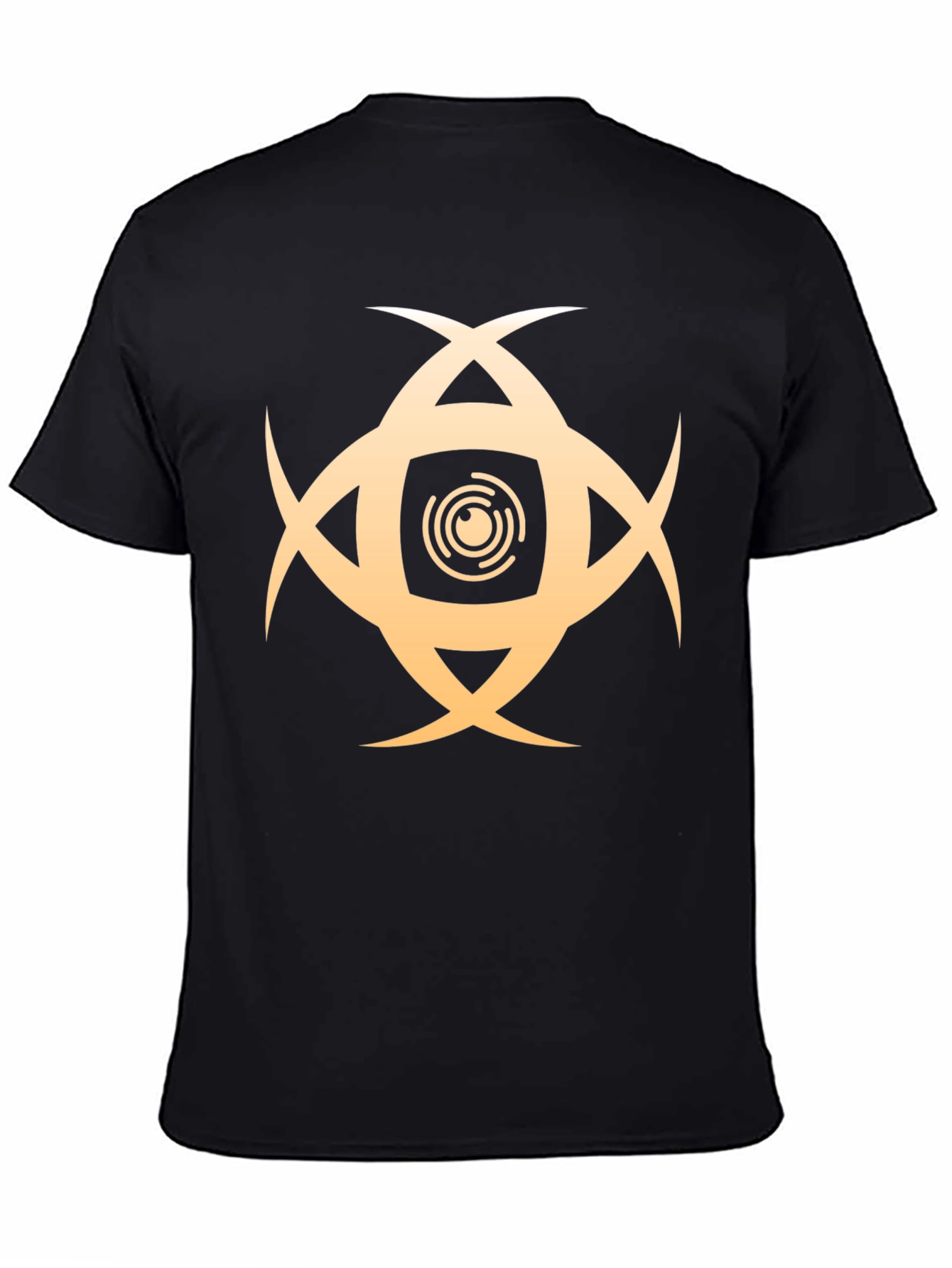 Eye Symbol Graphic Black T-Shirt