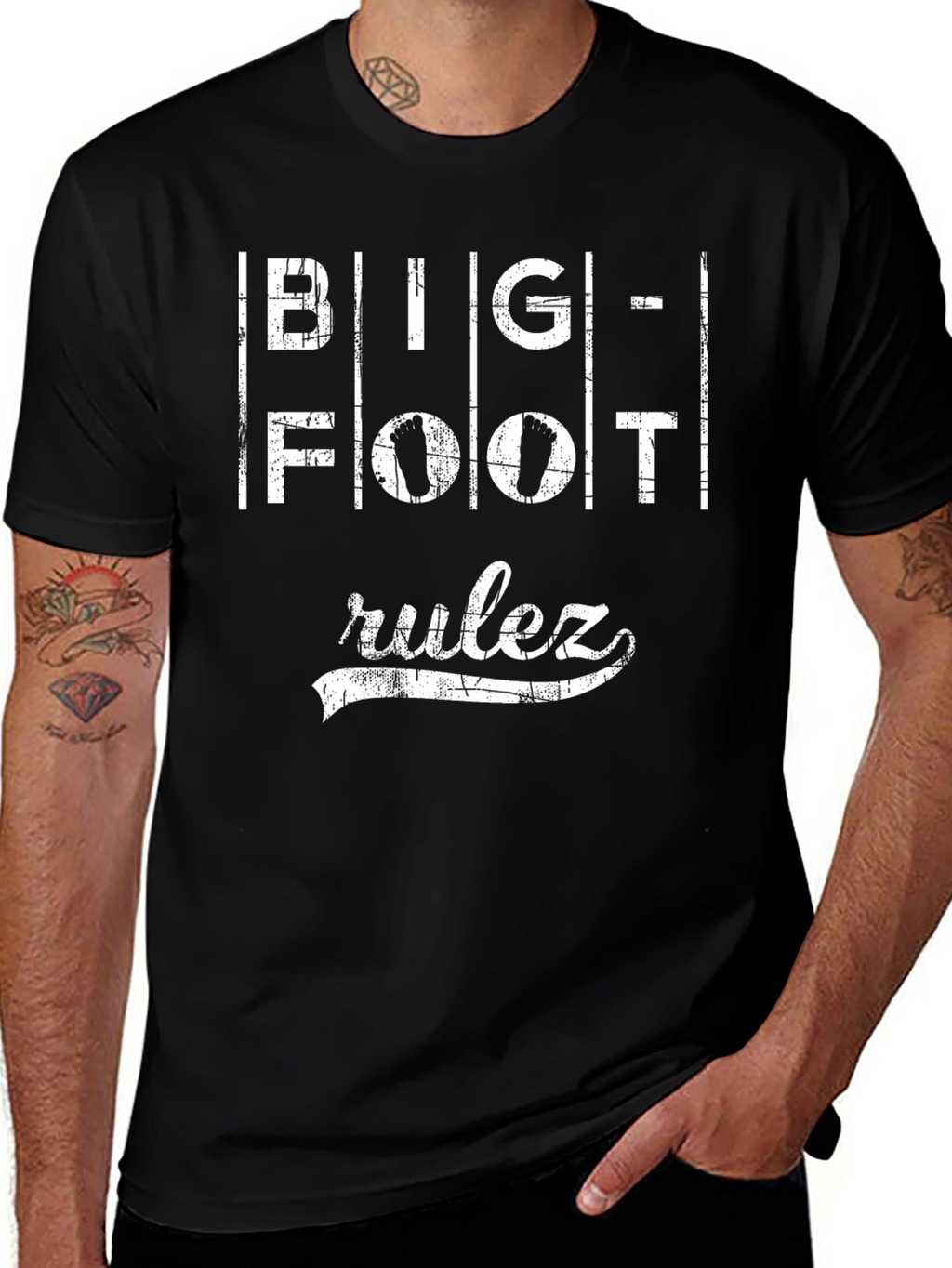 Bigfoot Rulez Graphic Tee