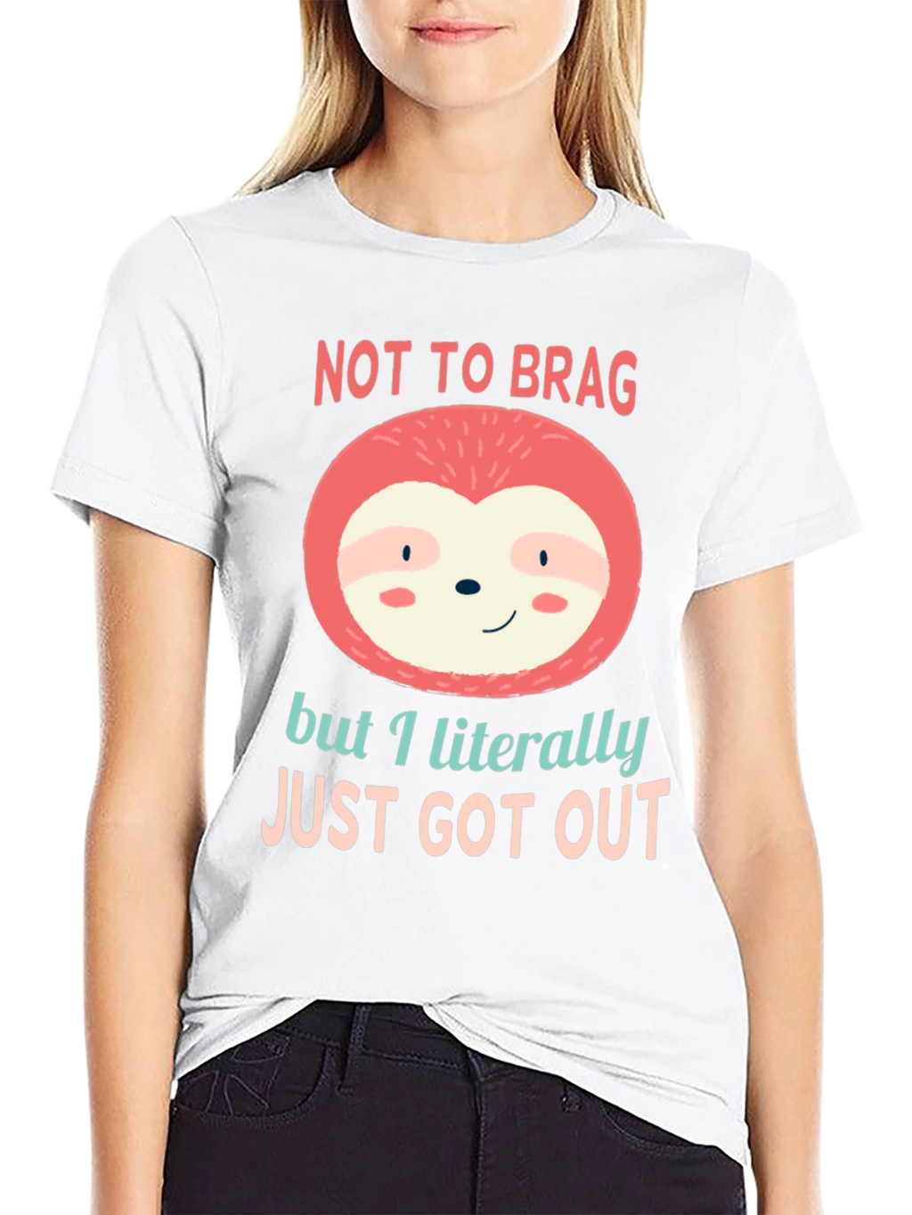 Not to Brag Sloth T-Shirt