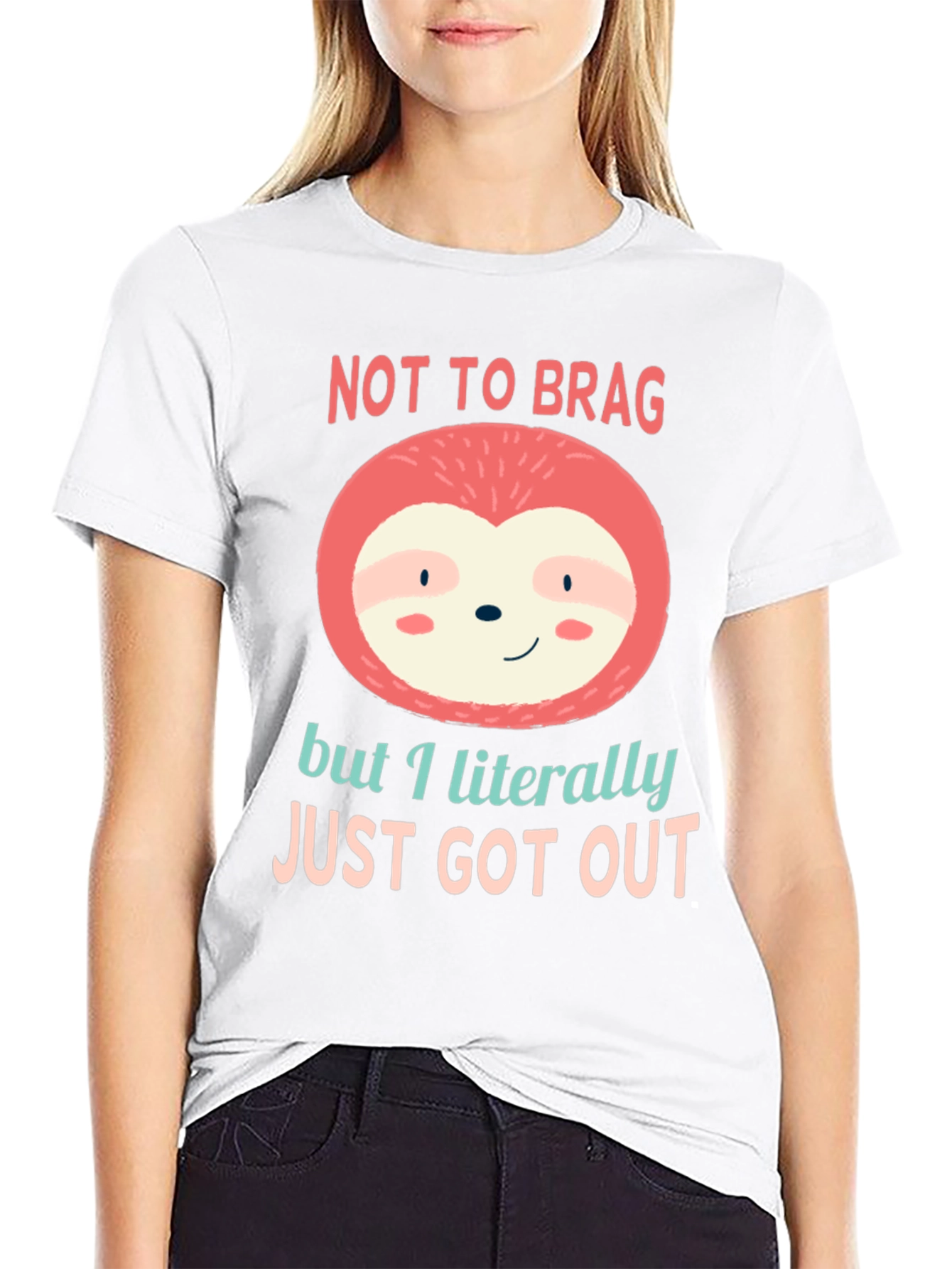 Not to Brag Sloth T-Shirt