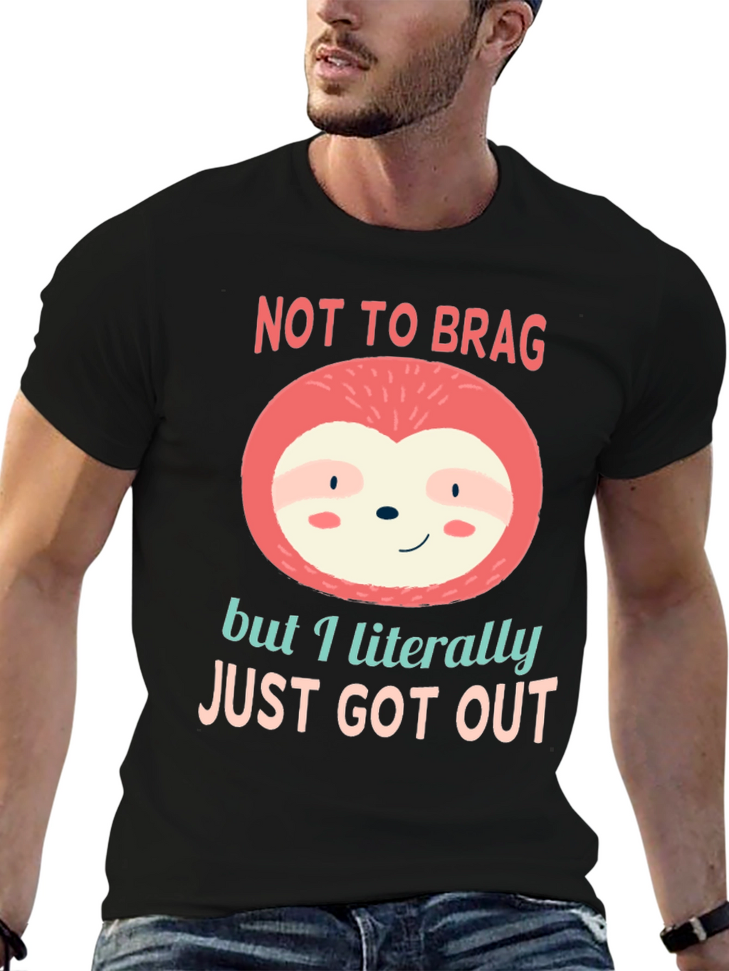 Not to Brag Sloth T-Shirt