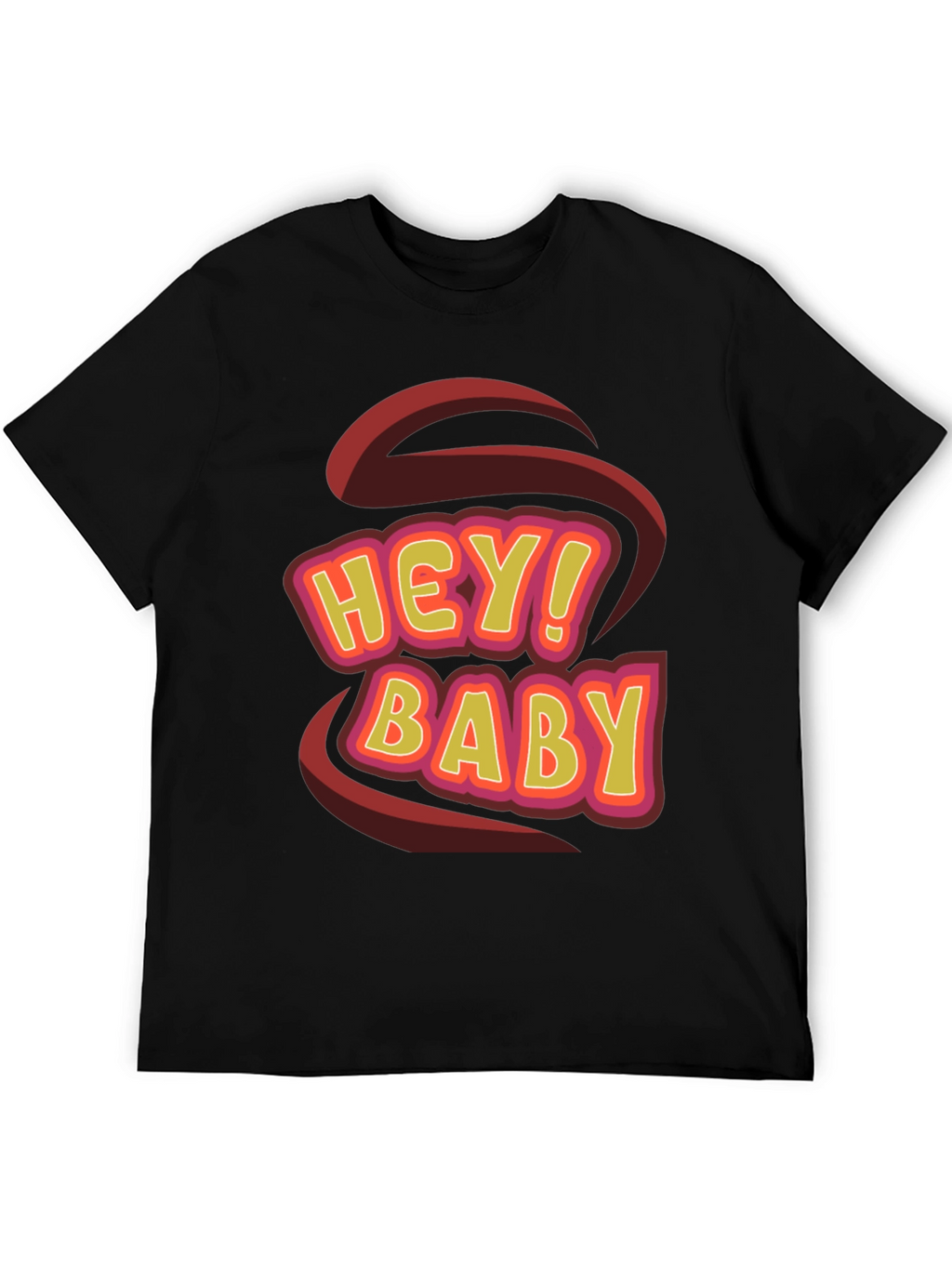 Hey! Baby Graphic T-Shirt - Fun Trendy Tee