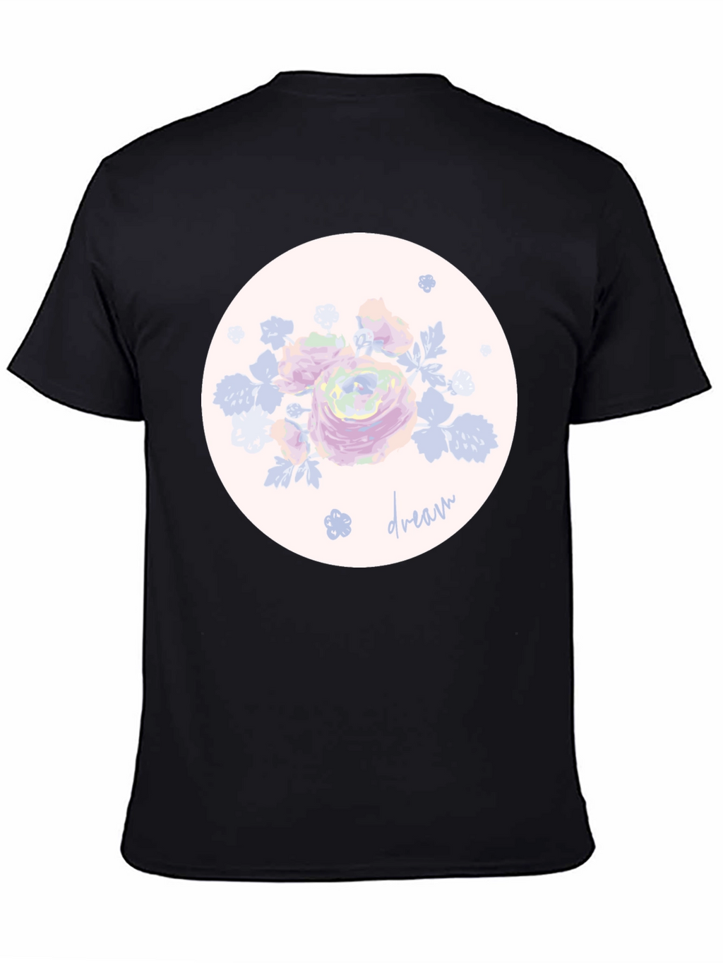 Dream Floral Graphic Tee - Stylish Mens T-Shirt