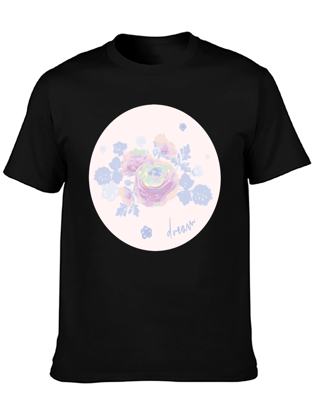 Dream Floral Graphic Tee - Stylish Mens T-Shirt