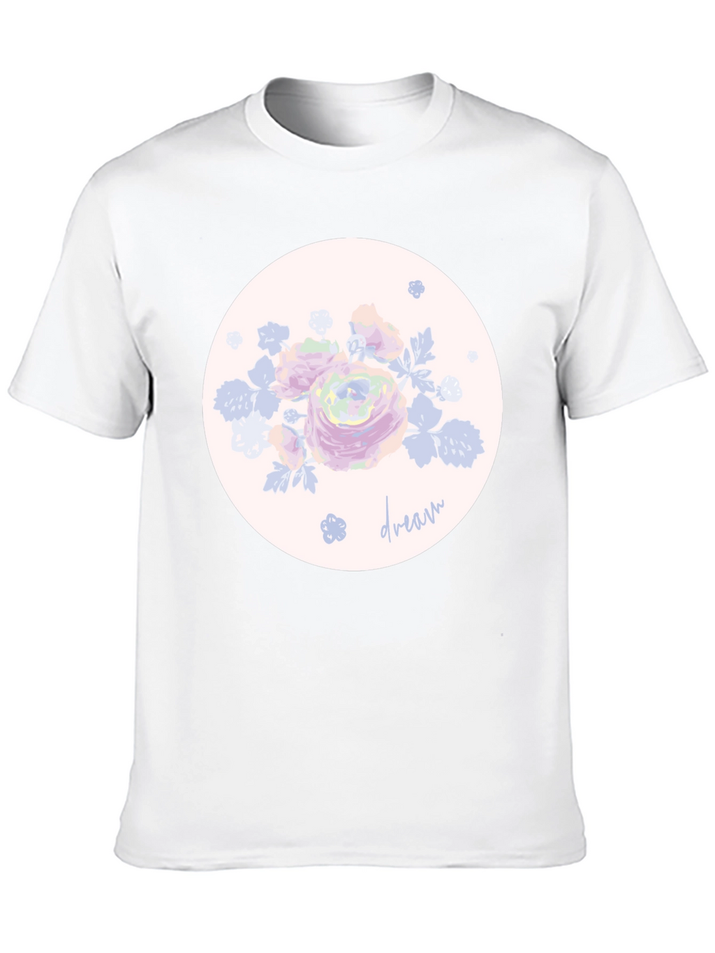Dream Floral Graphic Tee - Stylish Mens T-Shirt