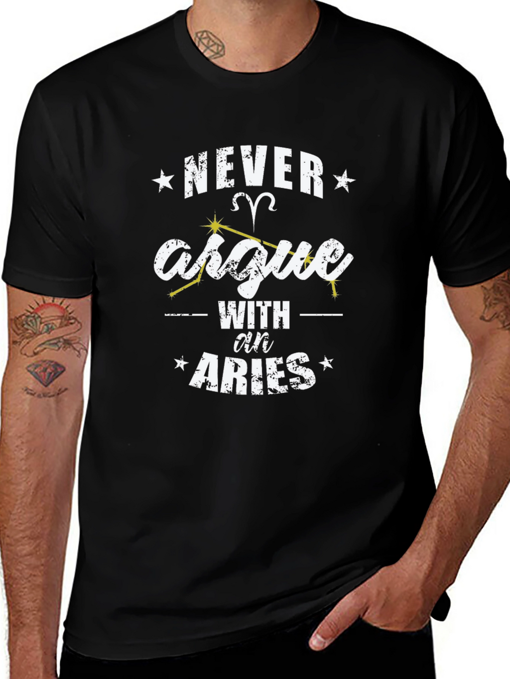 Never Argue with an Aries T-Shirt