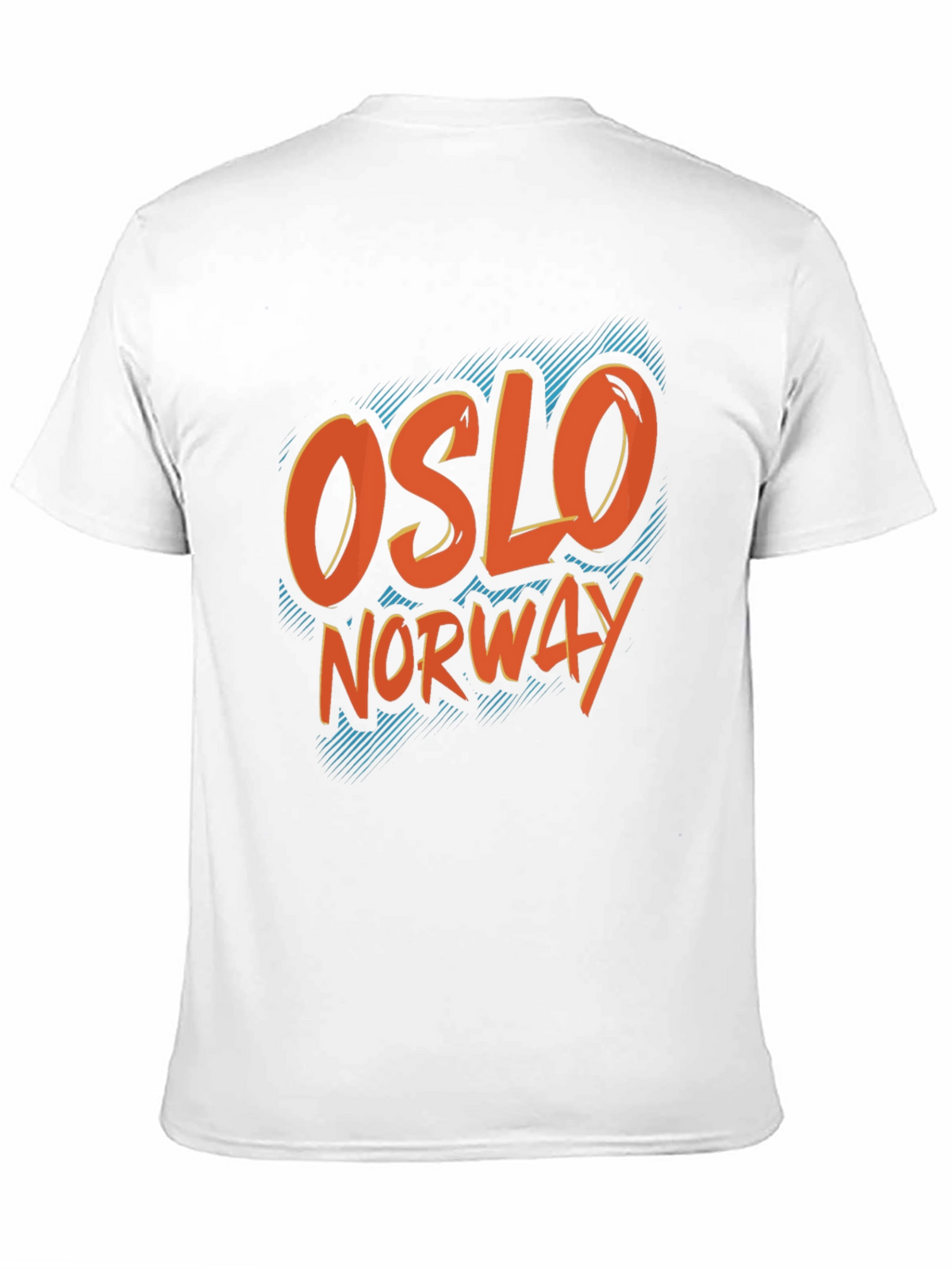 Oslo Norway Graphic Tee -  Retro Style City T-Shirt