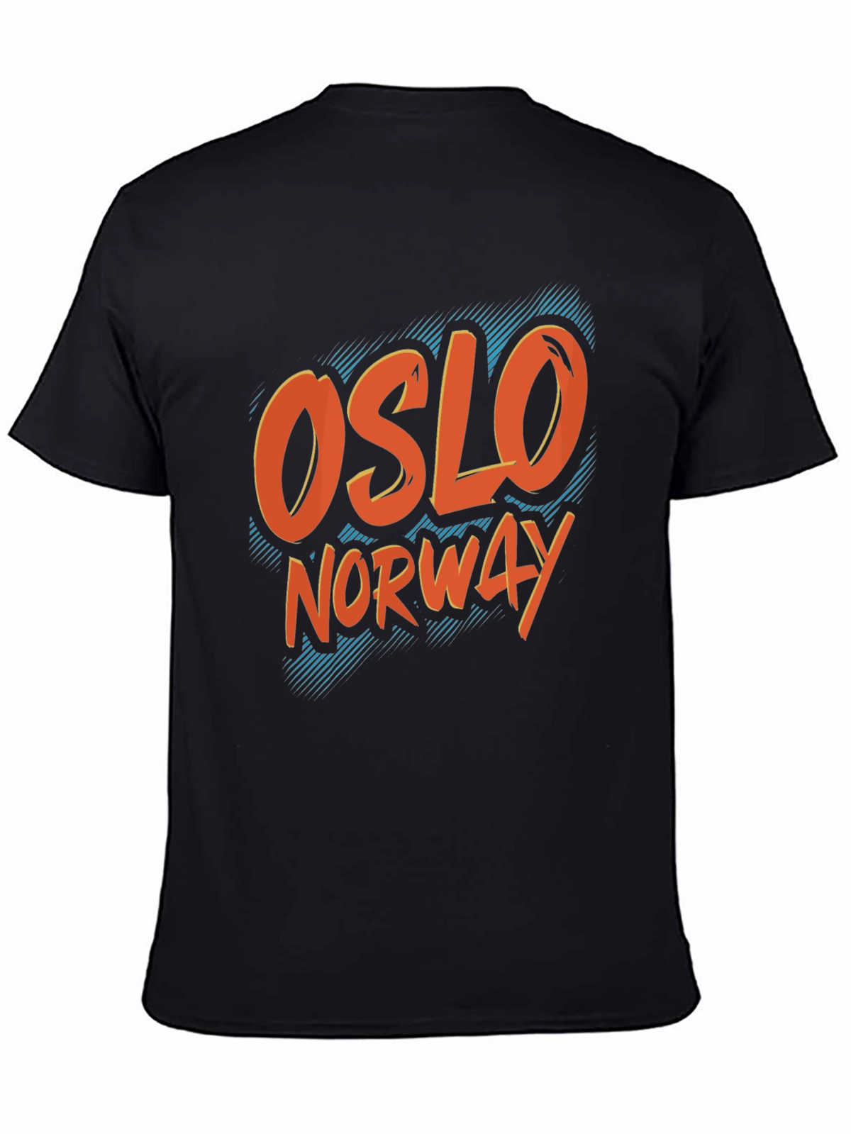 Oslo Norway Graphic Tee -  Retro Style City T-Shirt