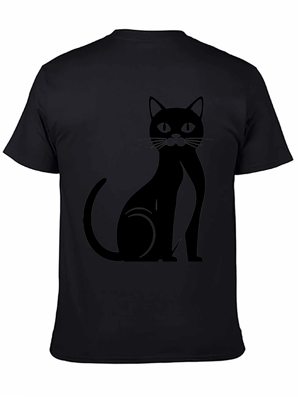 Black Cat Graphic T-Shirt - Stylish & Comfortable
