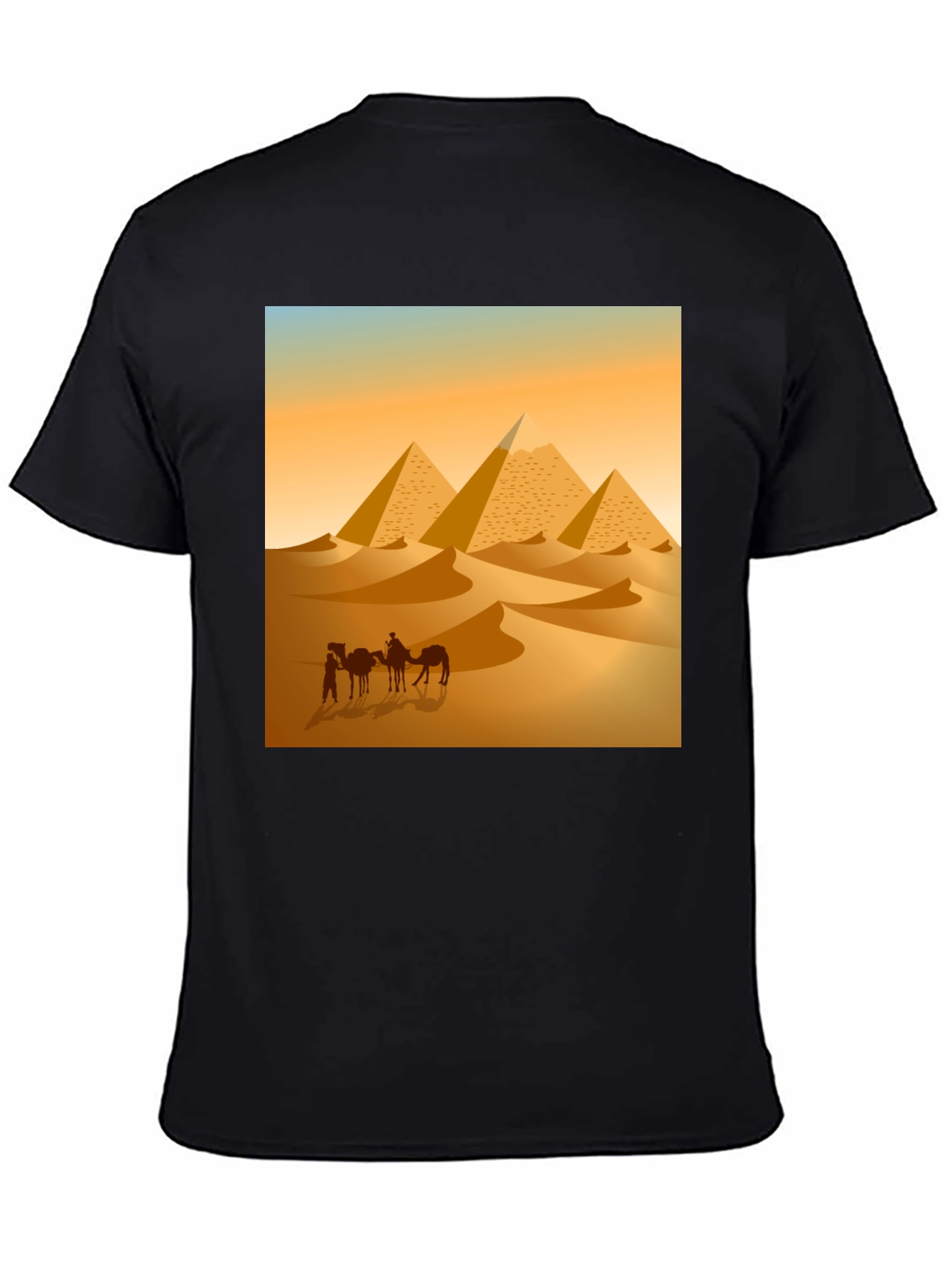 Egyptian Pyramid Desert Graphic Tee