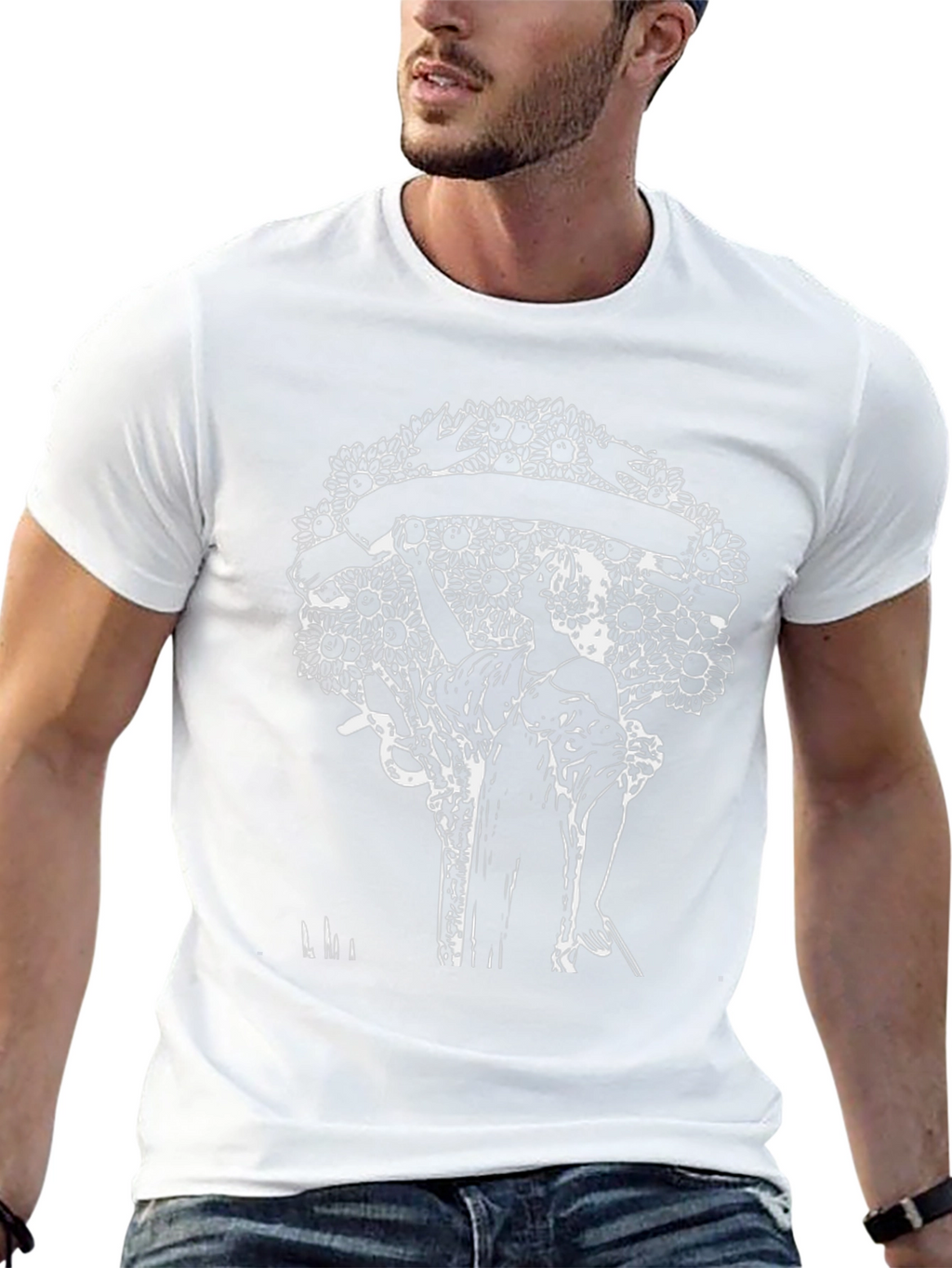 Nature Inspired Graphic T-Shirt